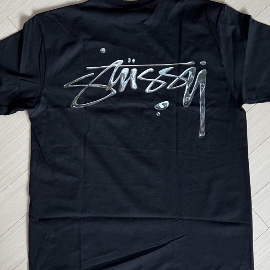 Stussy Mercury T-Shirt Black 착용 스타일