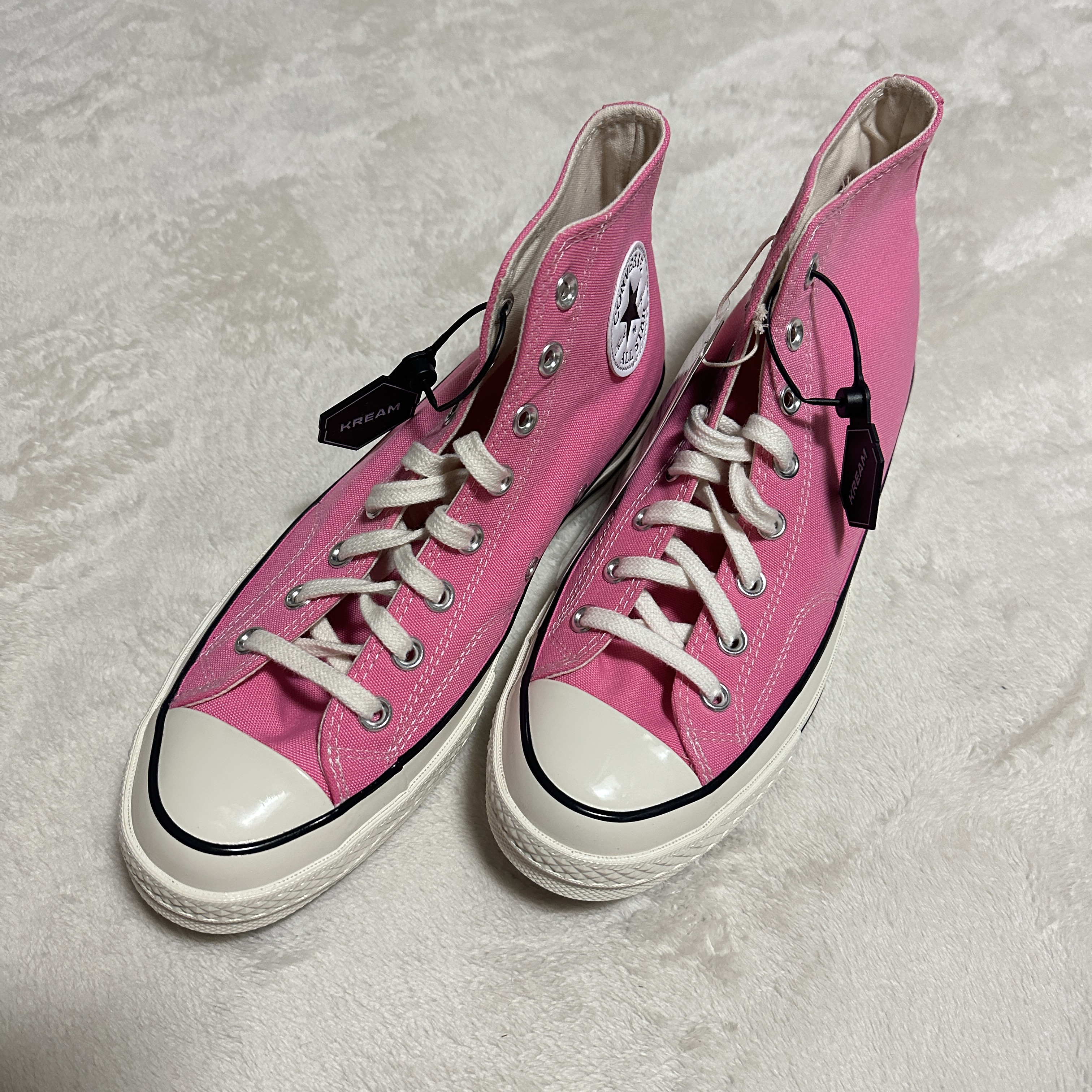 Converse Chuck 70 High Vintage Canvas Pink 착용 스타일