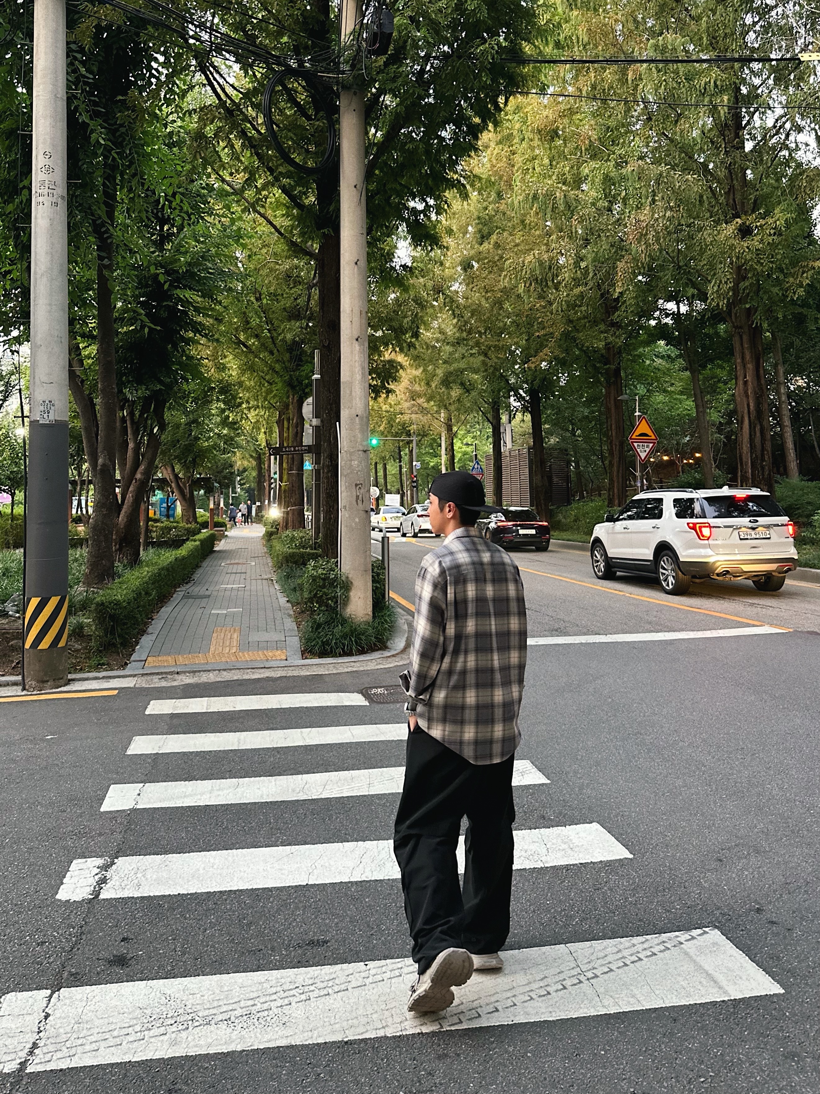 Auralee Super Light Wool Check Shirt Grey Check - 23AW, Auralee Super Light Wool Check Shirt Brown Herringbone Check - 22AW 착용 스타일 - 5