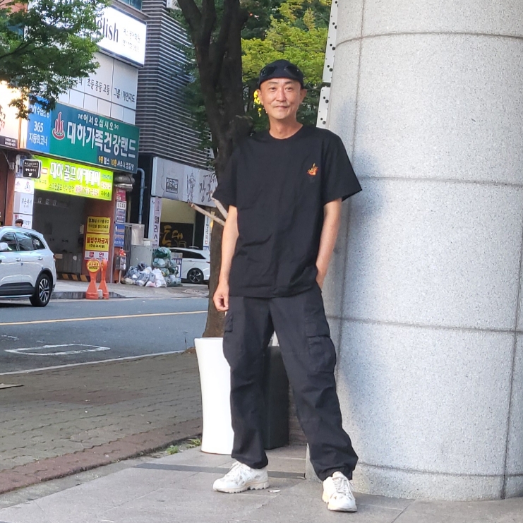 Asics Gel-Sonoma 15-50 Cream Oatmeal, Wooyoungmi Volcano Back Logo T-Shirt Black - 23FW 착용 스타일
