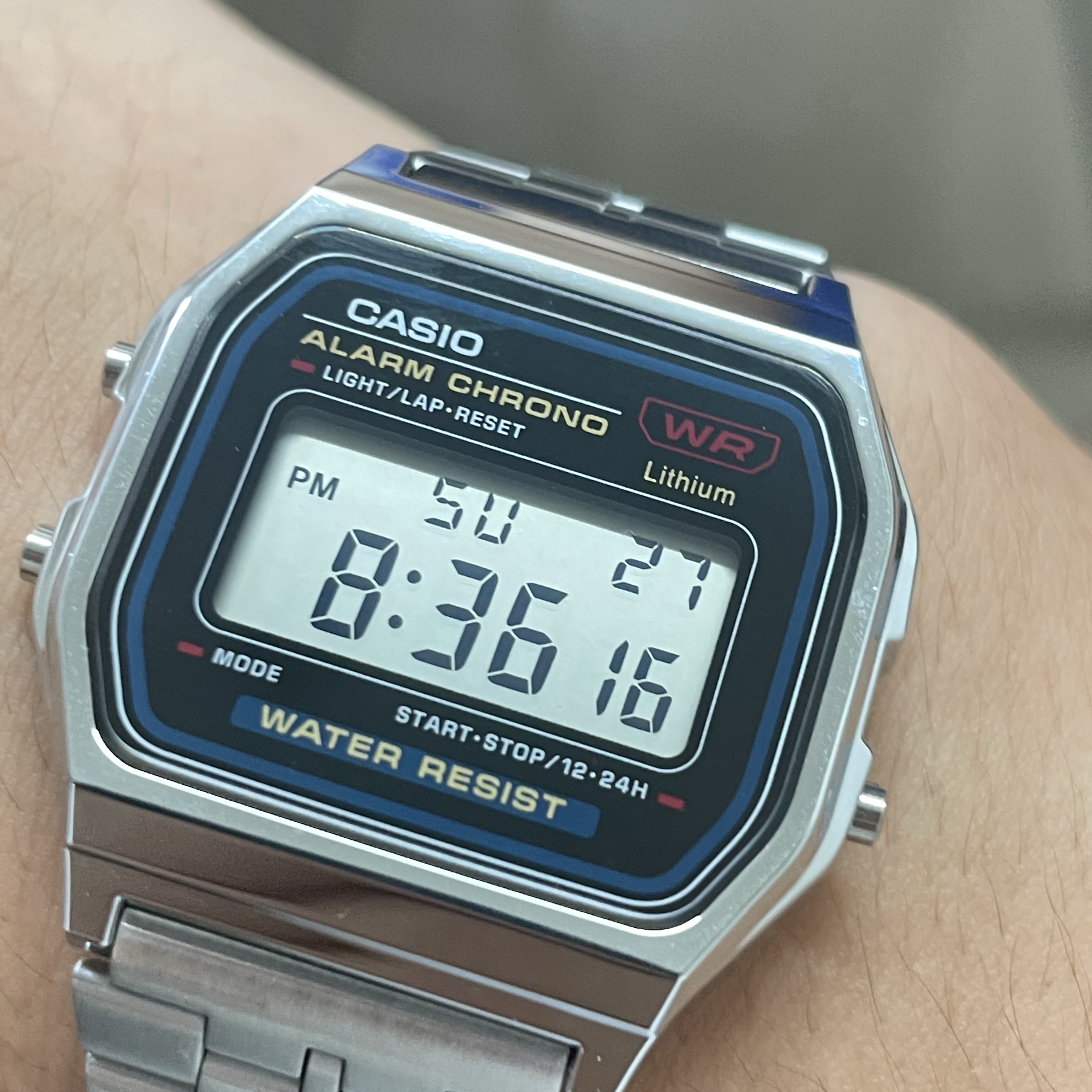 Casio A-159WA-N1 착용 스타일