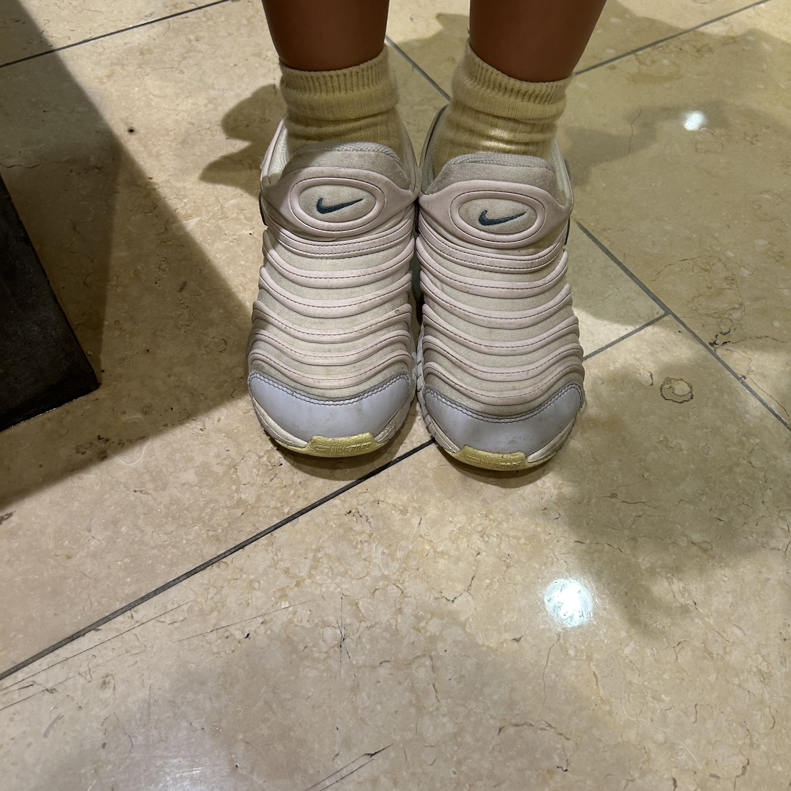 (PS) Nike Dynamo Free Summit White Mineral Teal 착용 스타일