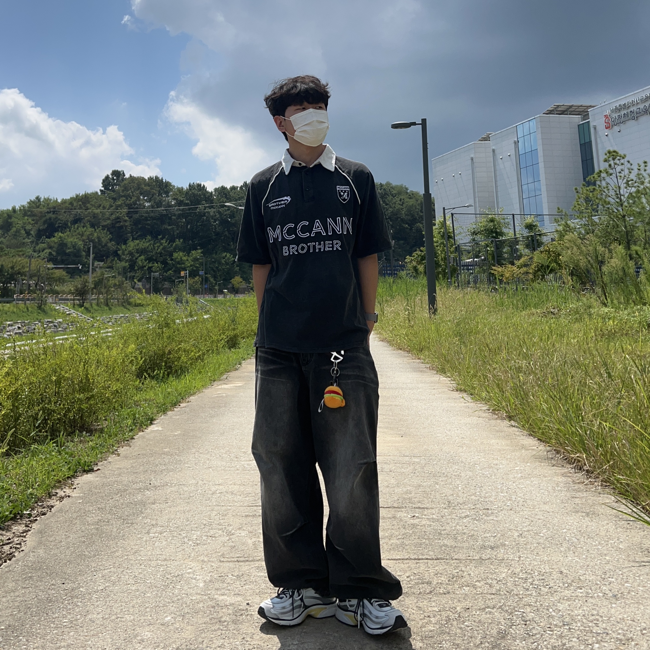 Reebok x Liful Premier Pump Paris Grey 착용 스타일