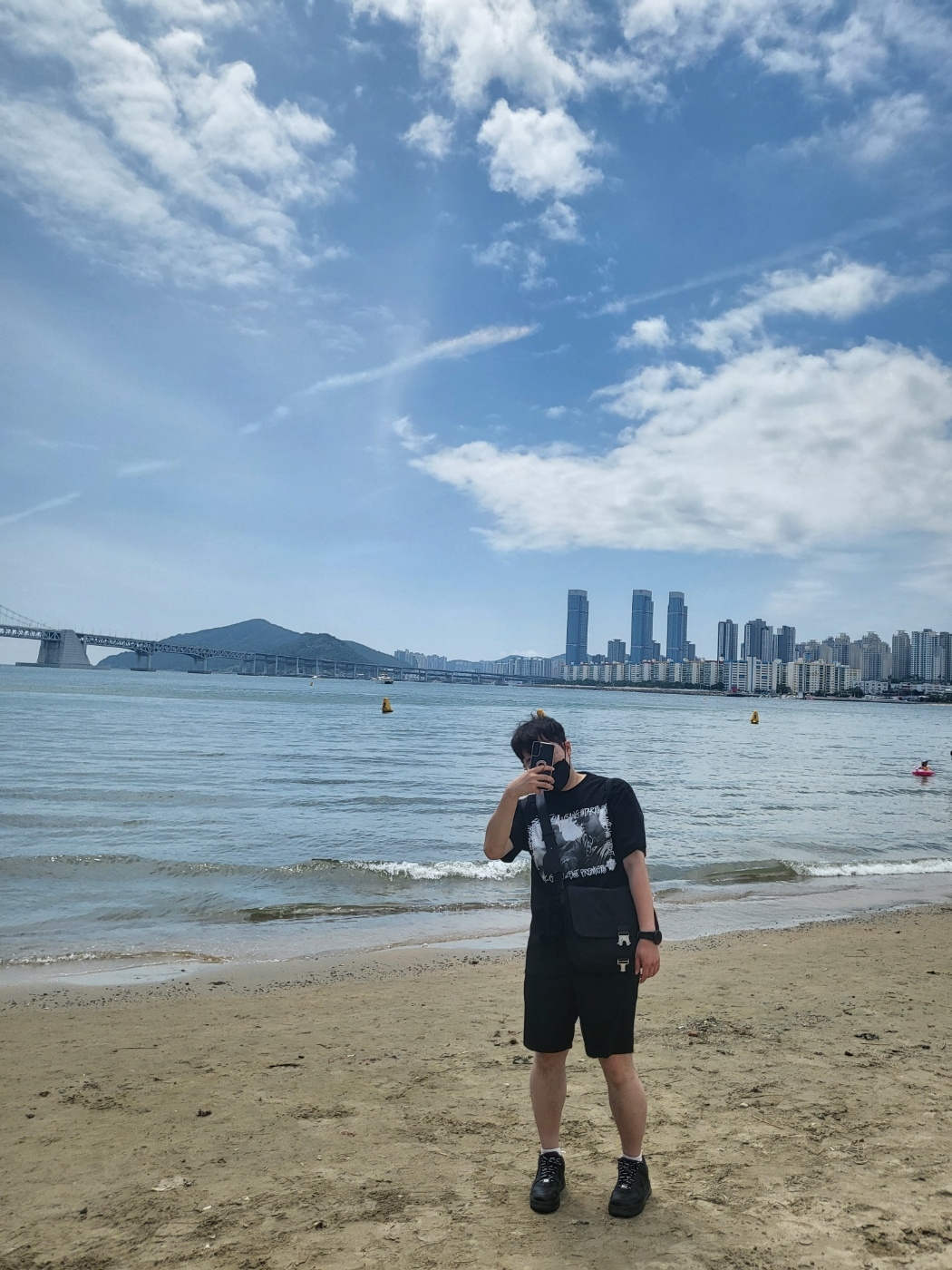 Stussy x Gang Starr Take It Personal T-Shirt Black, Nike x Supreme Air Force 1 Low Black 착용 스타일 - 1