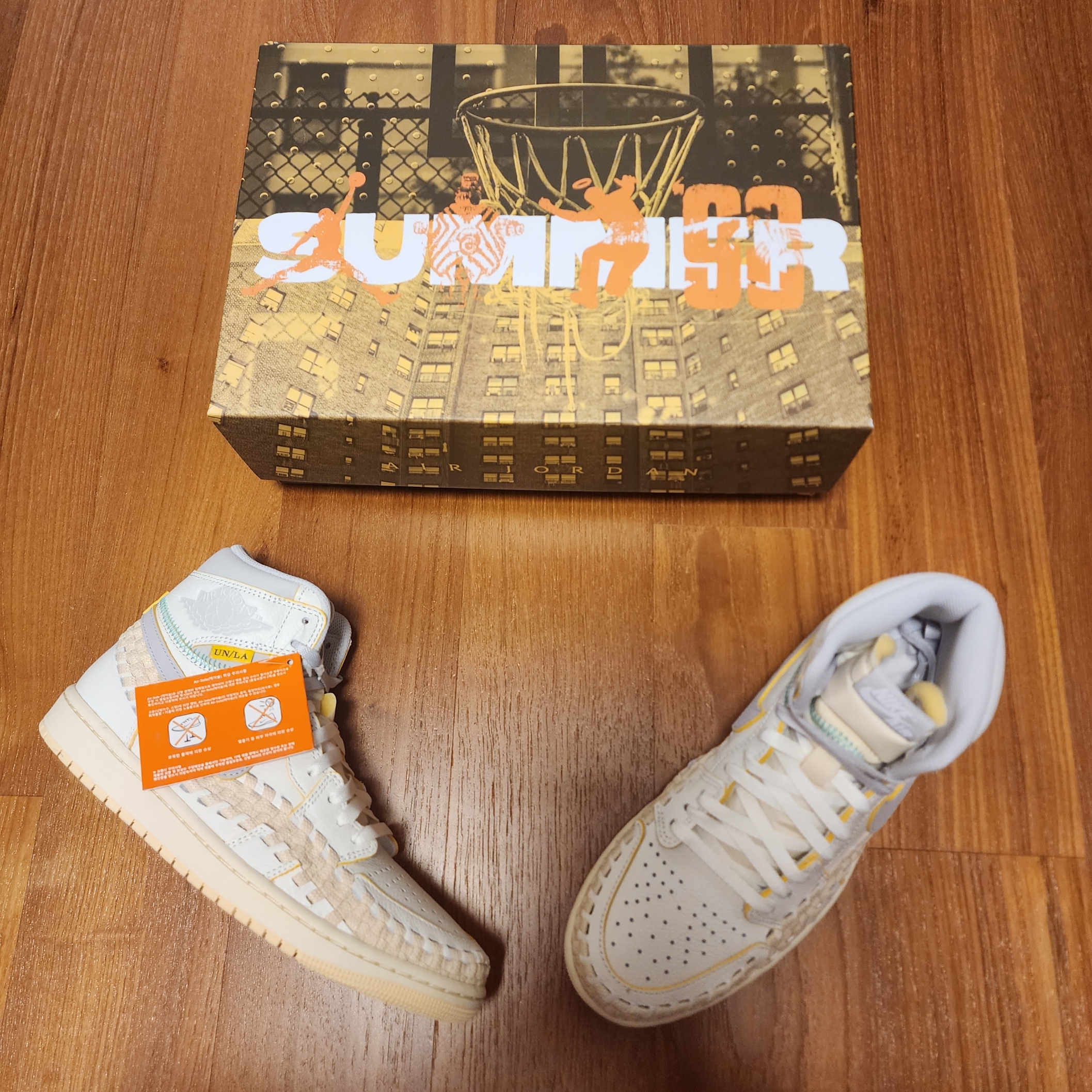 Jordan 1 x Bephies Beauty Supply x Union Retro High OG SP Summer '96 착용 스타일 - 3