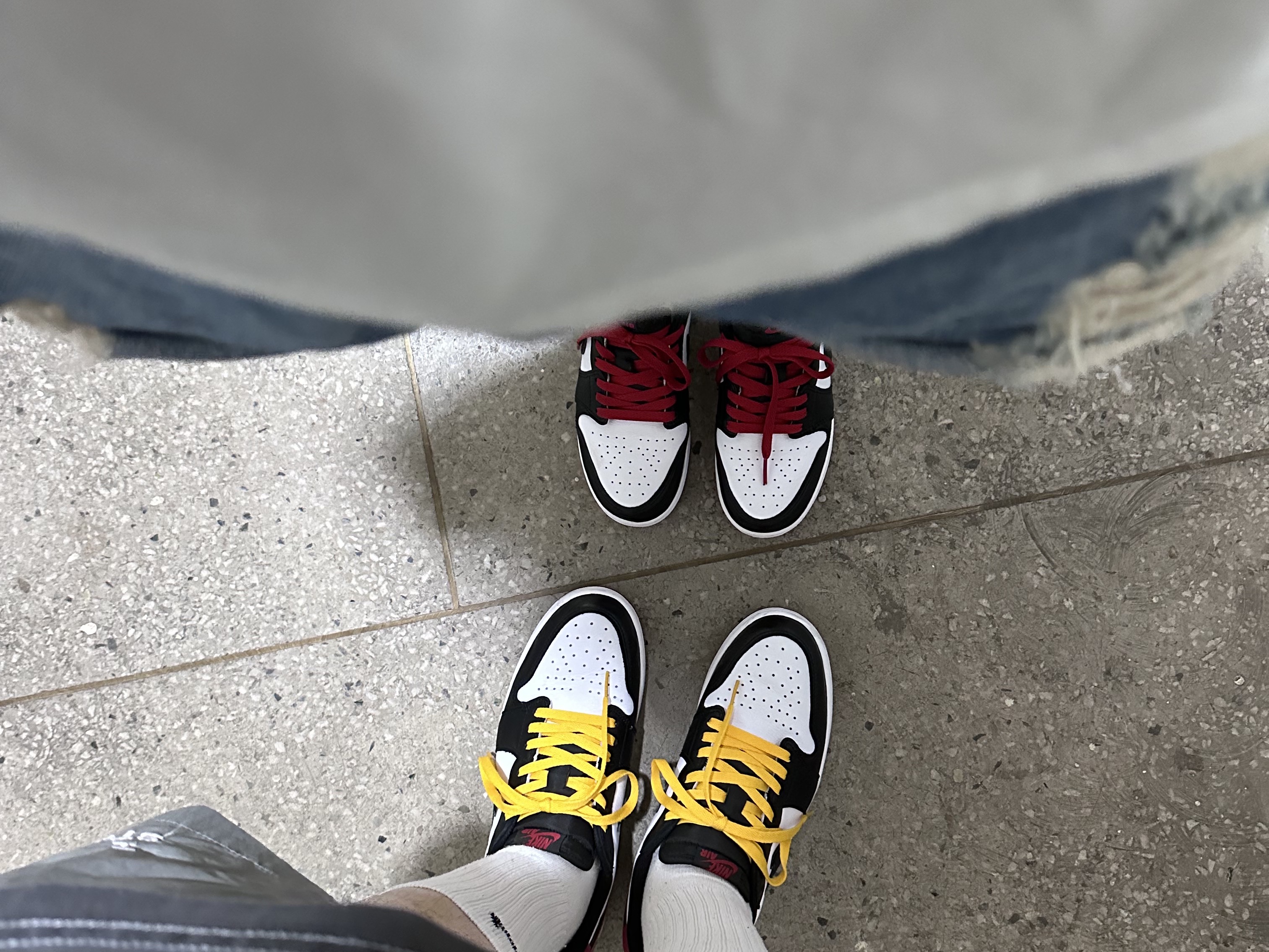 Jordan 1 Retro Low OG Black Toe 착용 스타일