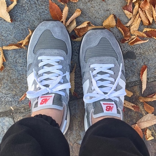 New Balance 990vs1 Made in USA Grey 착용 스타일