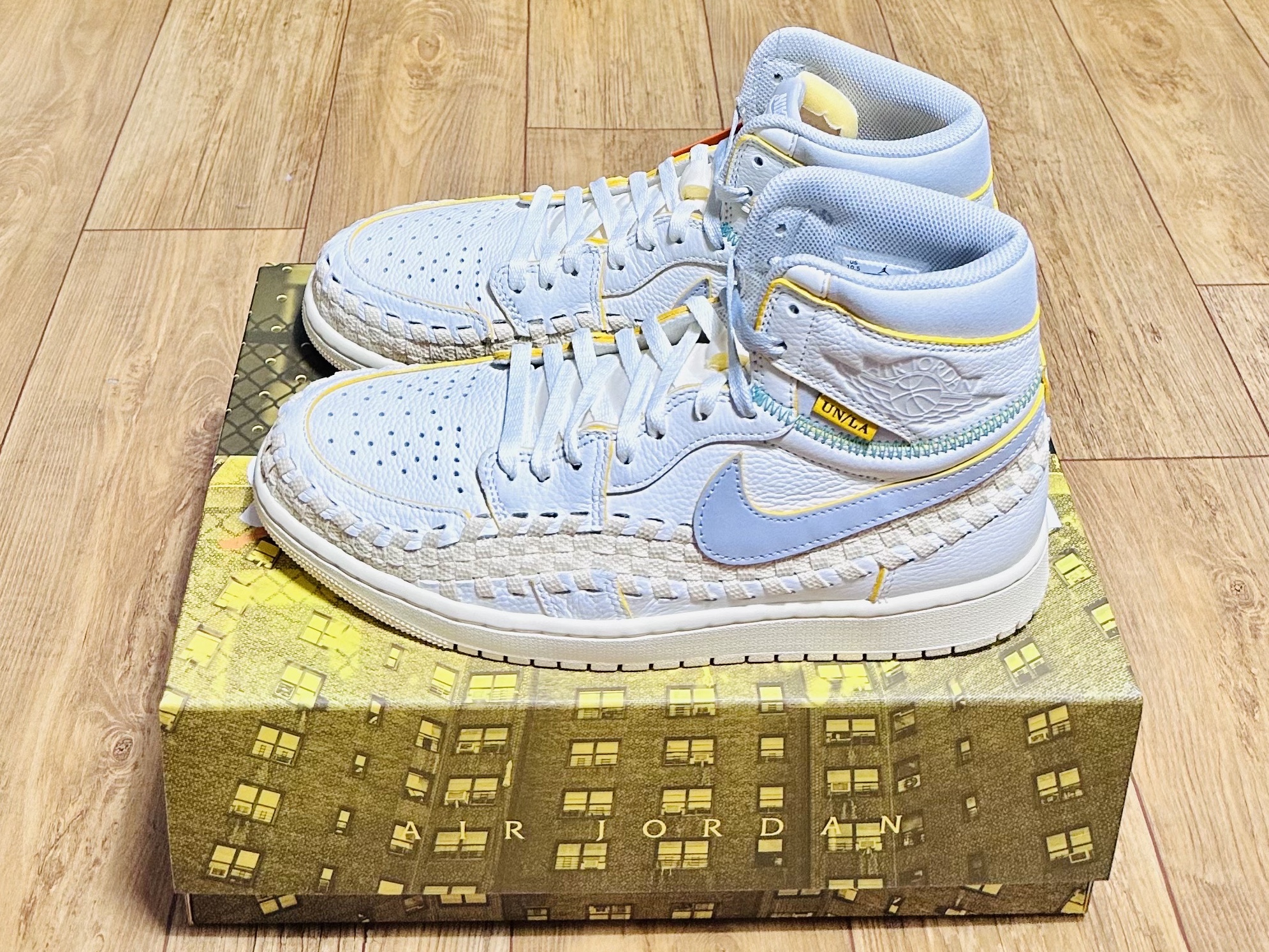 Jordan 1 x Bephies Beauty Supply x Union Retro High OG SP Summer '96 착용 스타일