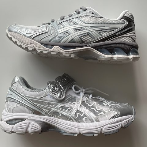 Asics x Aritzia Gel-Kayano 14 Blanc De Blanc, Asics x Cecilie Bahnsen GT-2160 White 착용 스타일 - 4