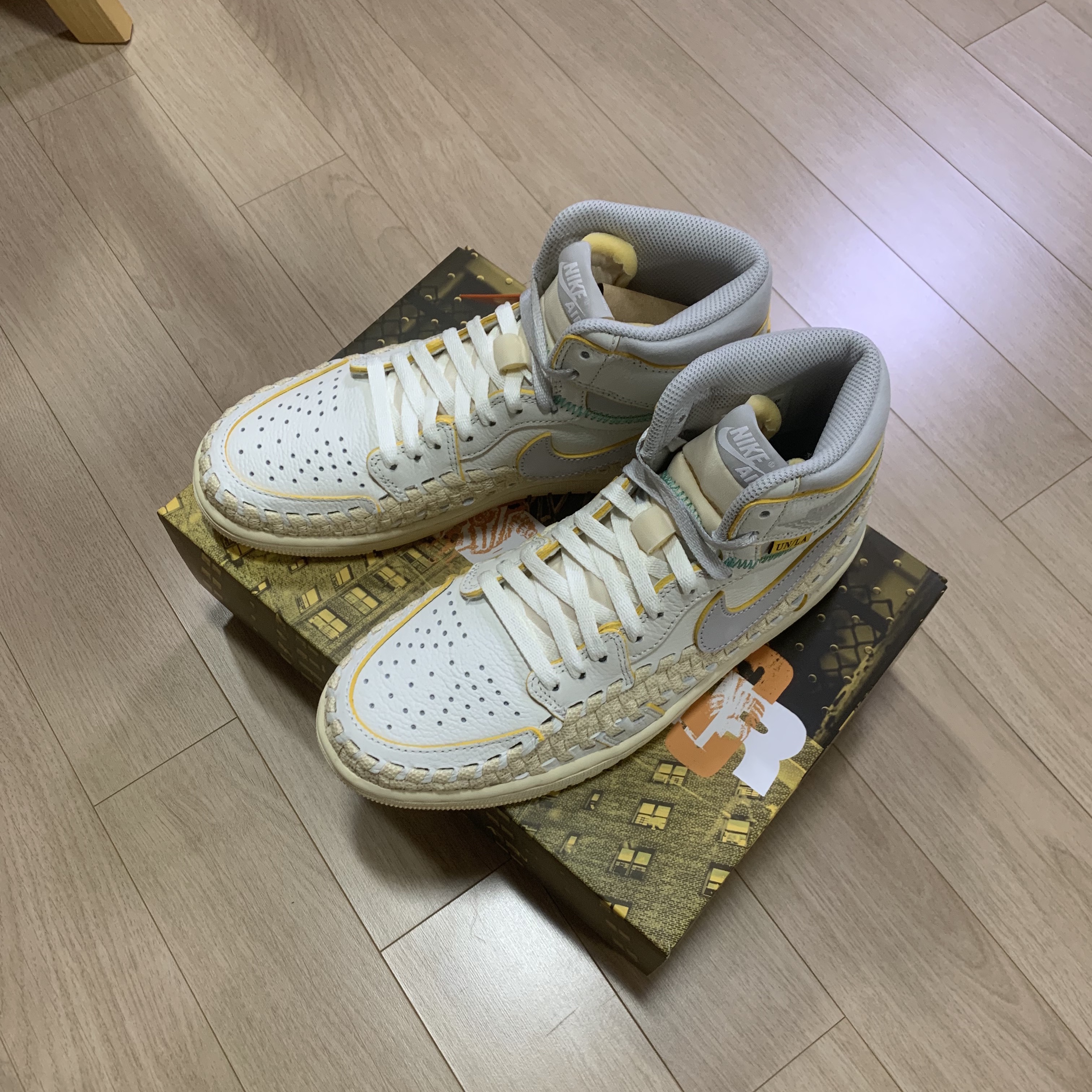Jordan 1 x Bephies Beauty Supply x Union Retro High OG SP Summer '96 착용 스타일 - 3