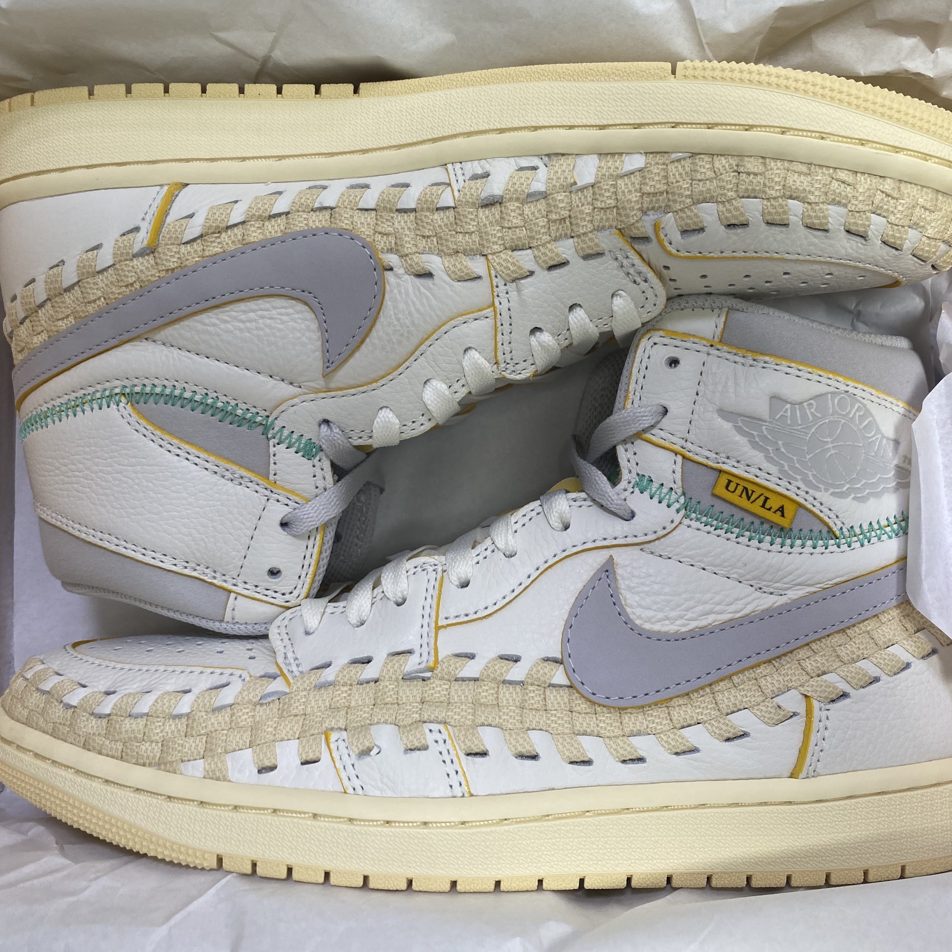 Jordan 1 x Bephies Beauty Supply x Union Retro High OG SP Summer '96 착용 스타일