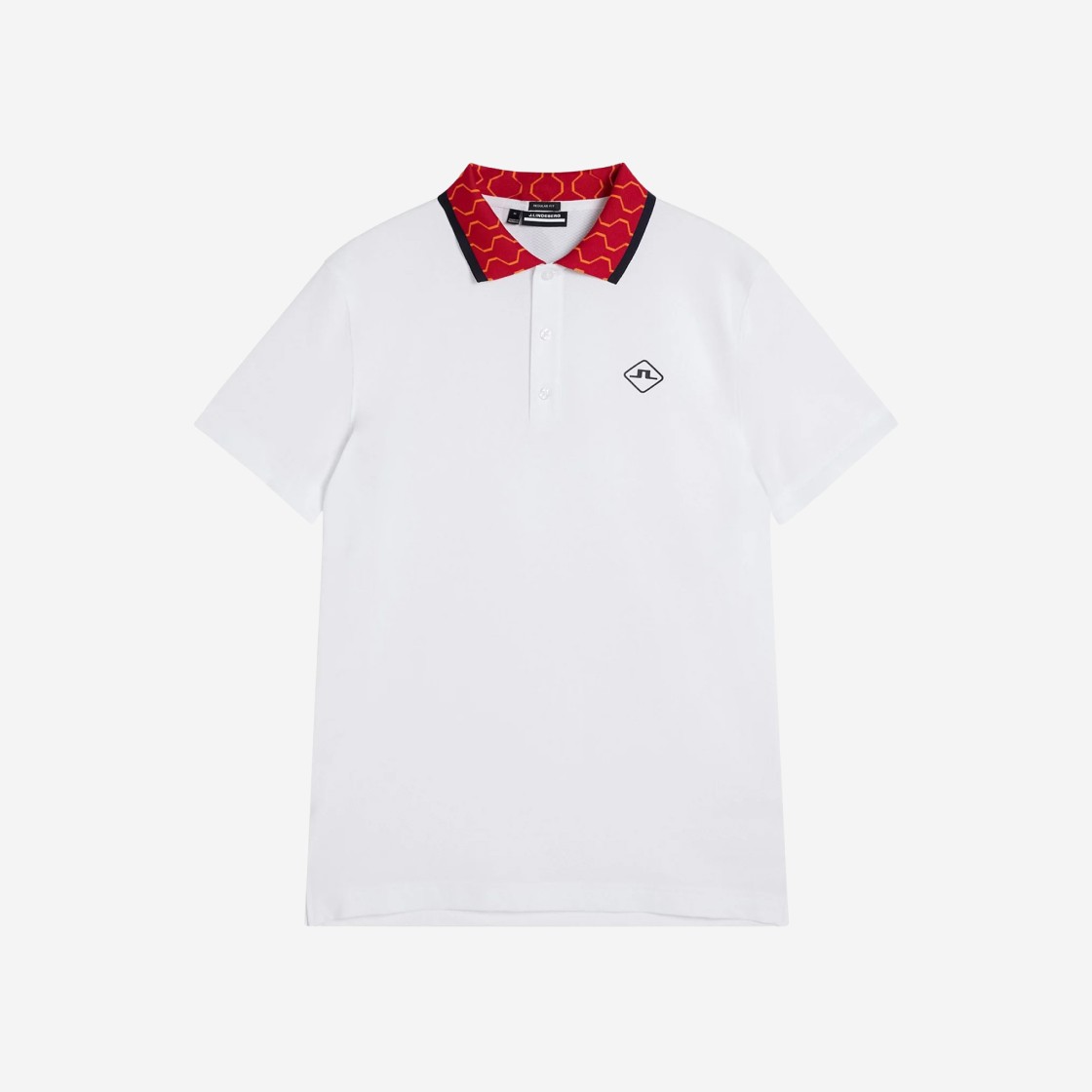 J.Lindeberg Glen Regular Fit Polo White 상세 이미지 1