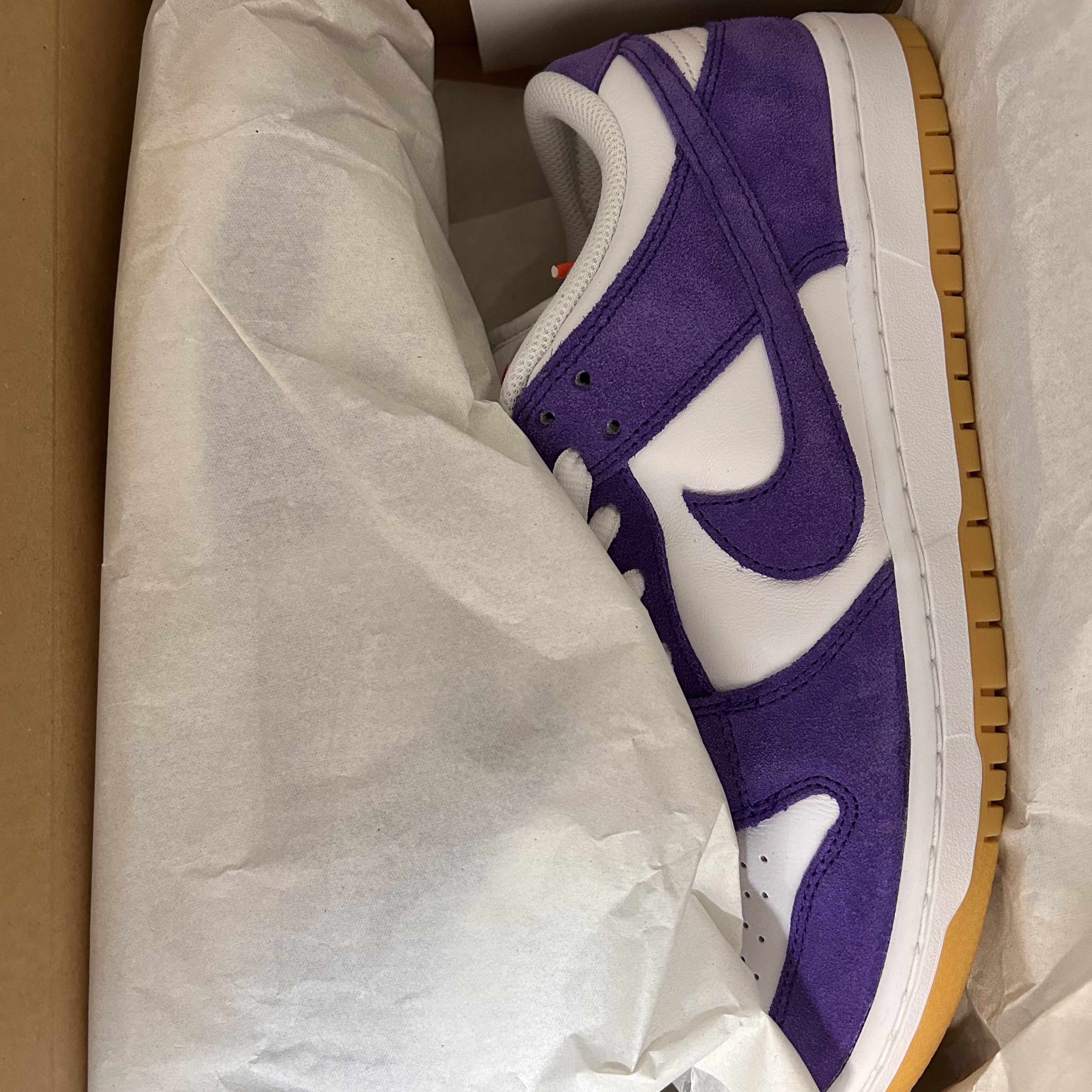 Nike Dunk Low Pro SB Court Purple 착용 스타일