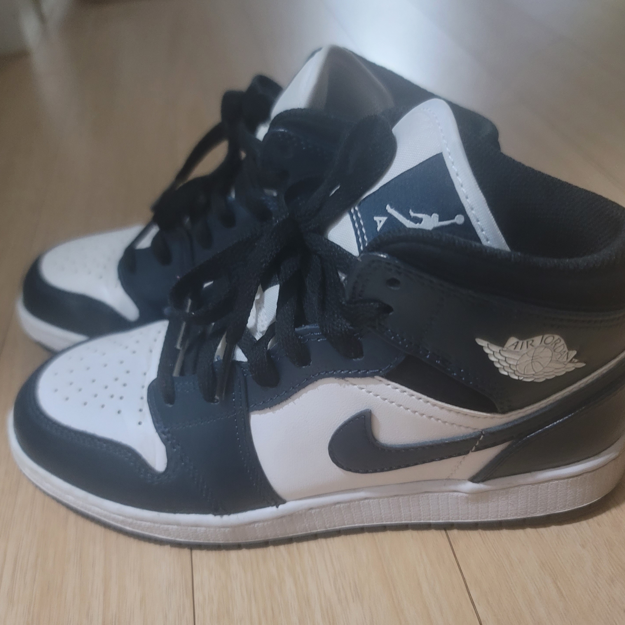 (GS) Jordan 1 Mid Dark Teal 착용 스타일