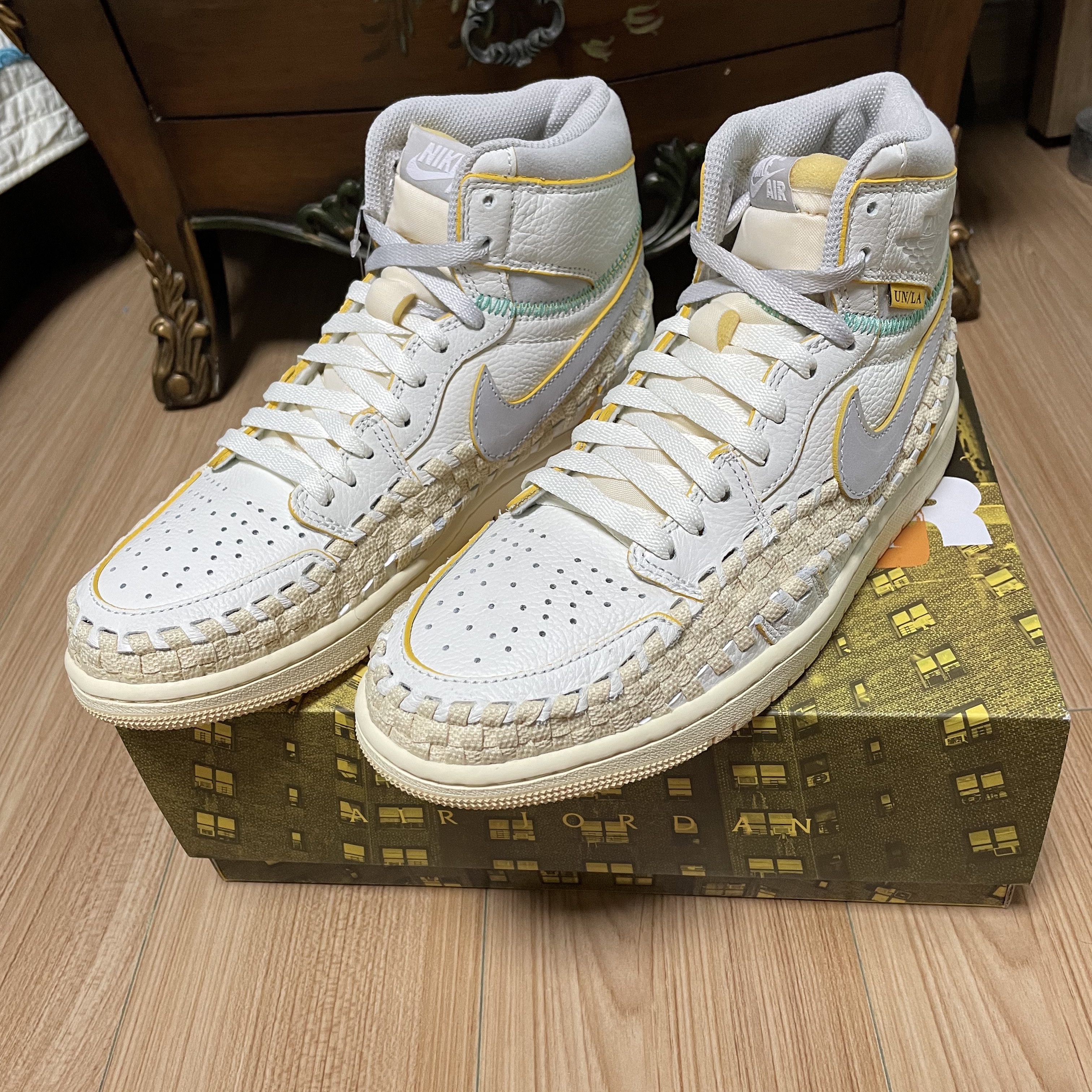 Jordan 1 x Bephies Beauty Supply x Union Retro High OG SP Summer '96 착용 스타일 - 2