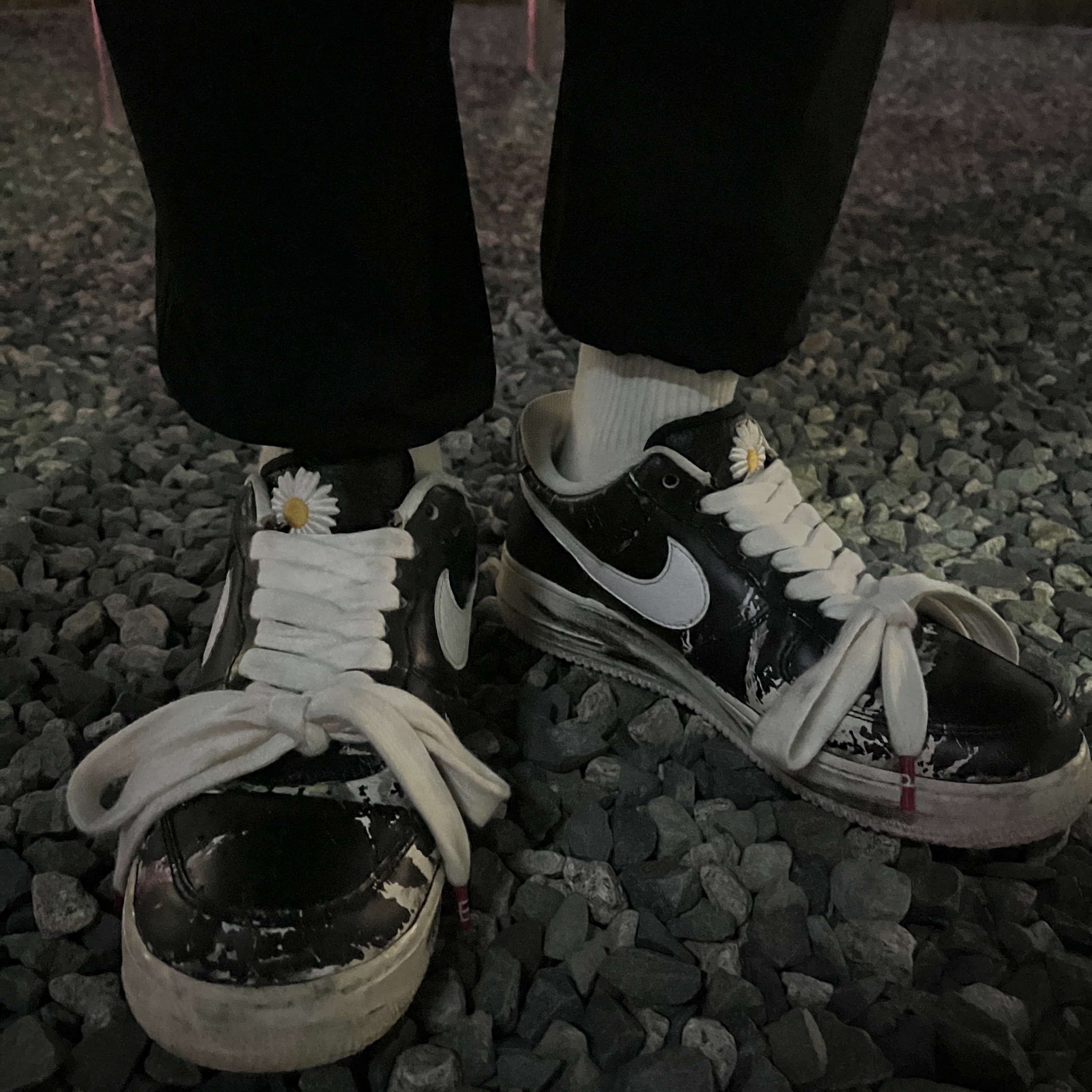 Nike x Peaceminusone Air Force 1 Low Para-Noise, Nike ACG Sun farer Trail Pants Black - Asia 착용 스타일 - 5