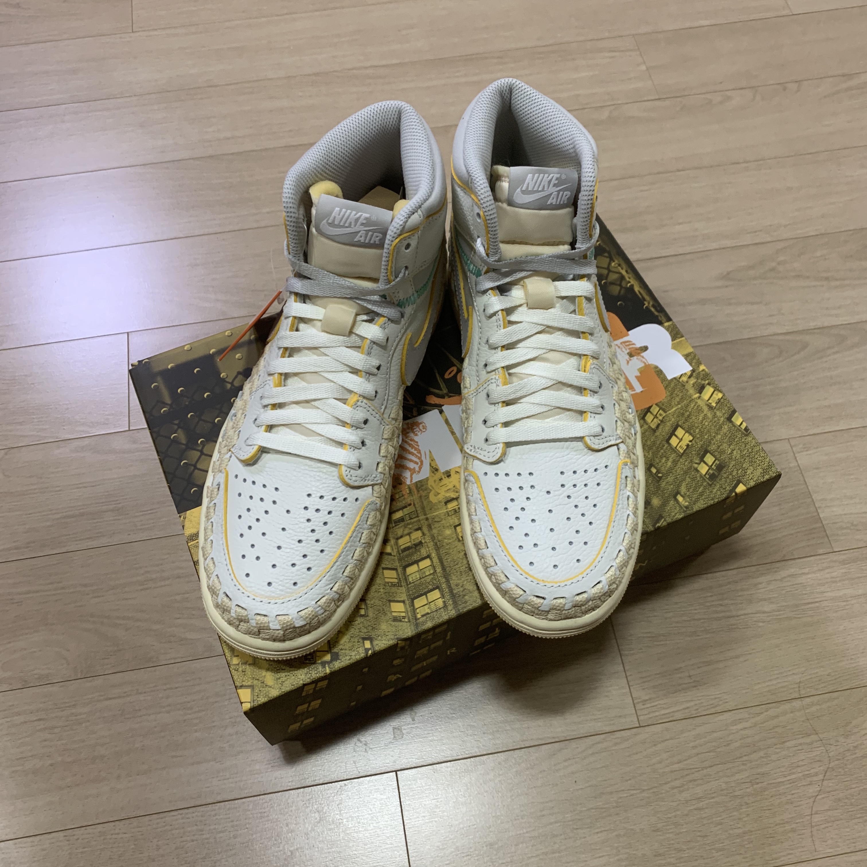 Jordan 1 x Bephies Beauty Supply x Union Retro High OG SP Summer '96 착용 스타일 - 2