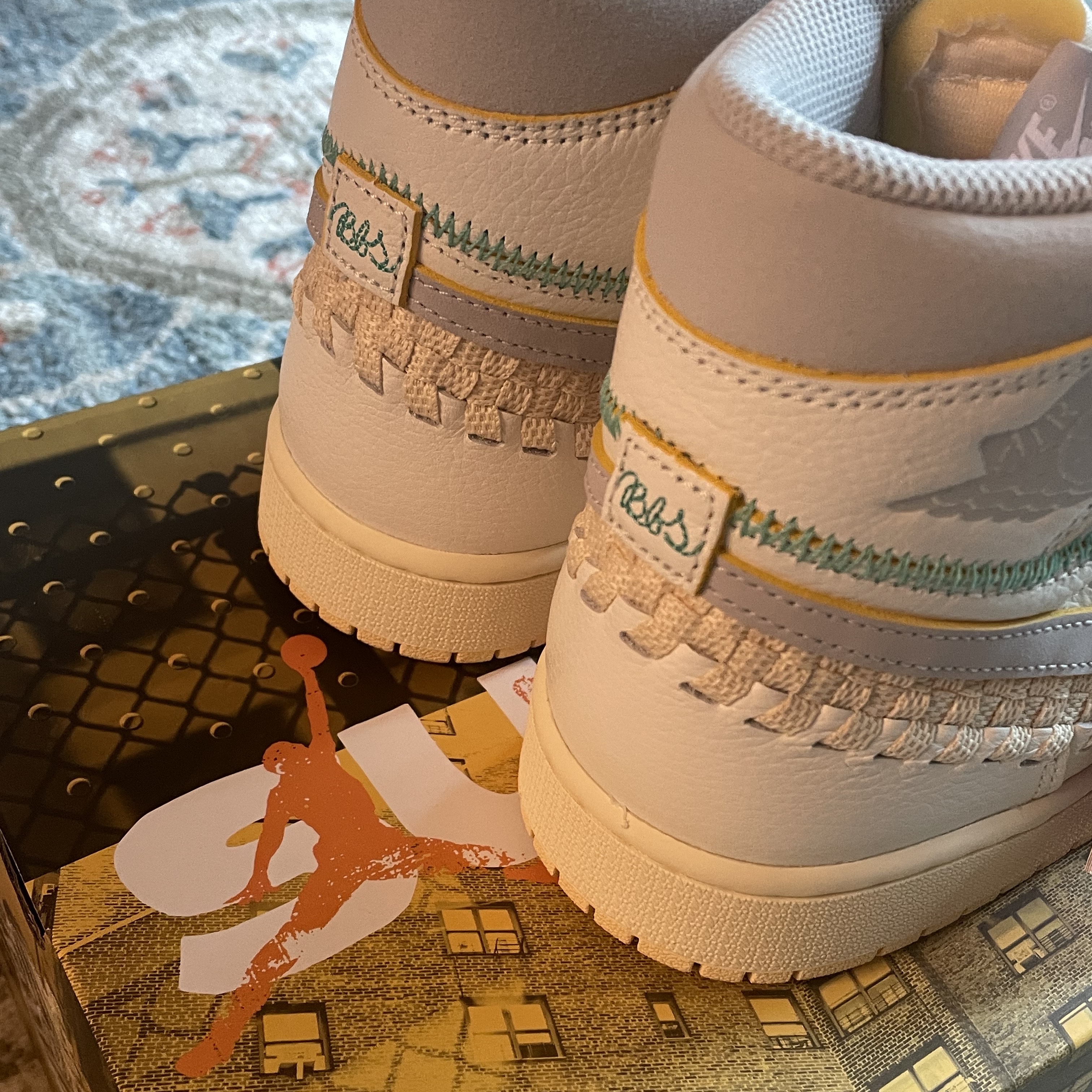 Jordan 1 x Bephies Beauty Supply x Union Retro High OG SP Summer '96 착용 스타일 - 5