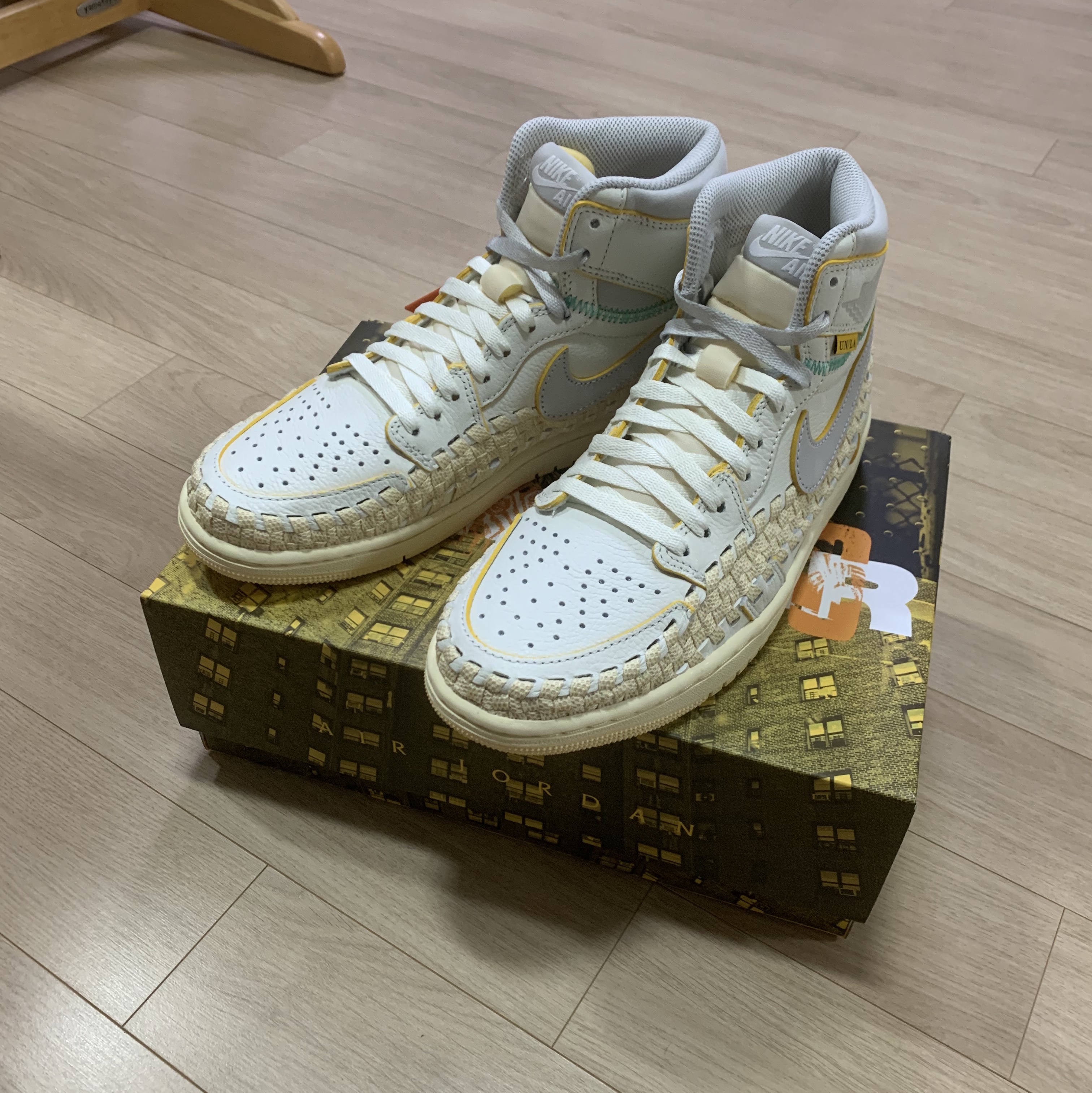 Jordan 1 x Bephies Beauty Supply x Union Retro High OG SP Summer '96 착용 스타일 - 1