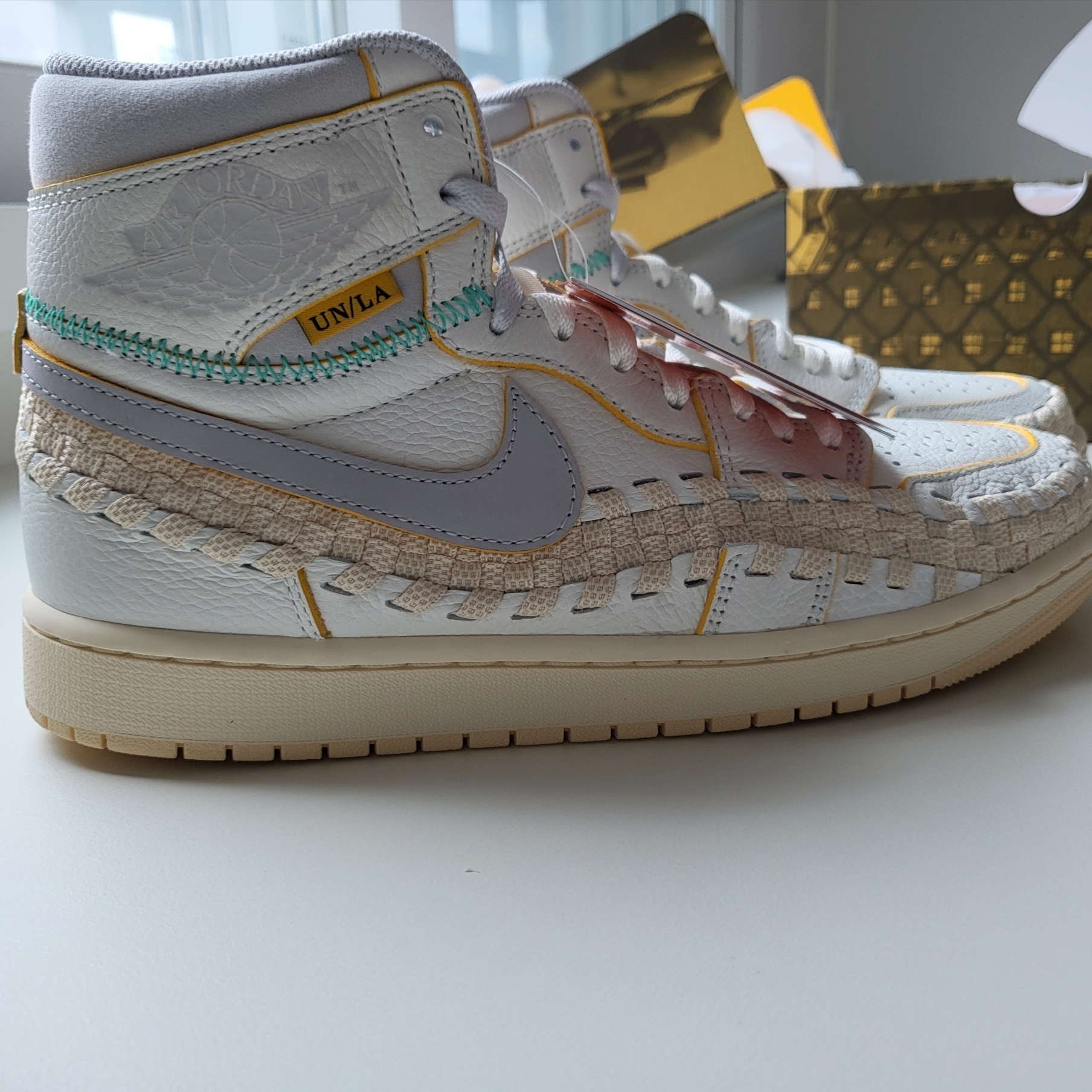 Jordan 1 x Bephies Beauty Supply x Union Retro High OG SP Summer '96 착용 스타일 - 1