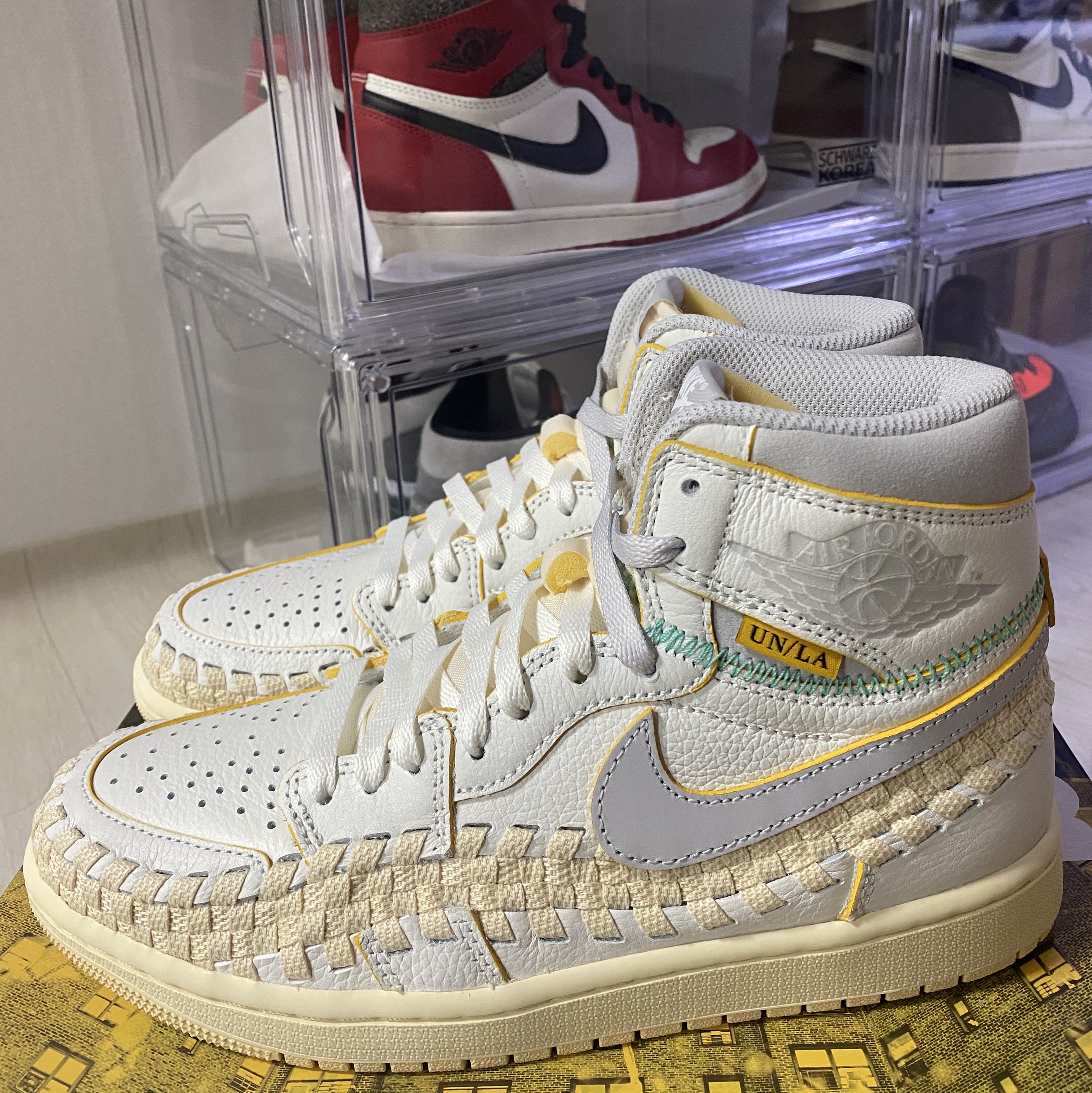 Jordan 1 x Bephies Beauty Supply x Union Retro High OG SP Summer '96, Jordan 1 Retro High OG Chicago 2022 착용 스타일