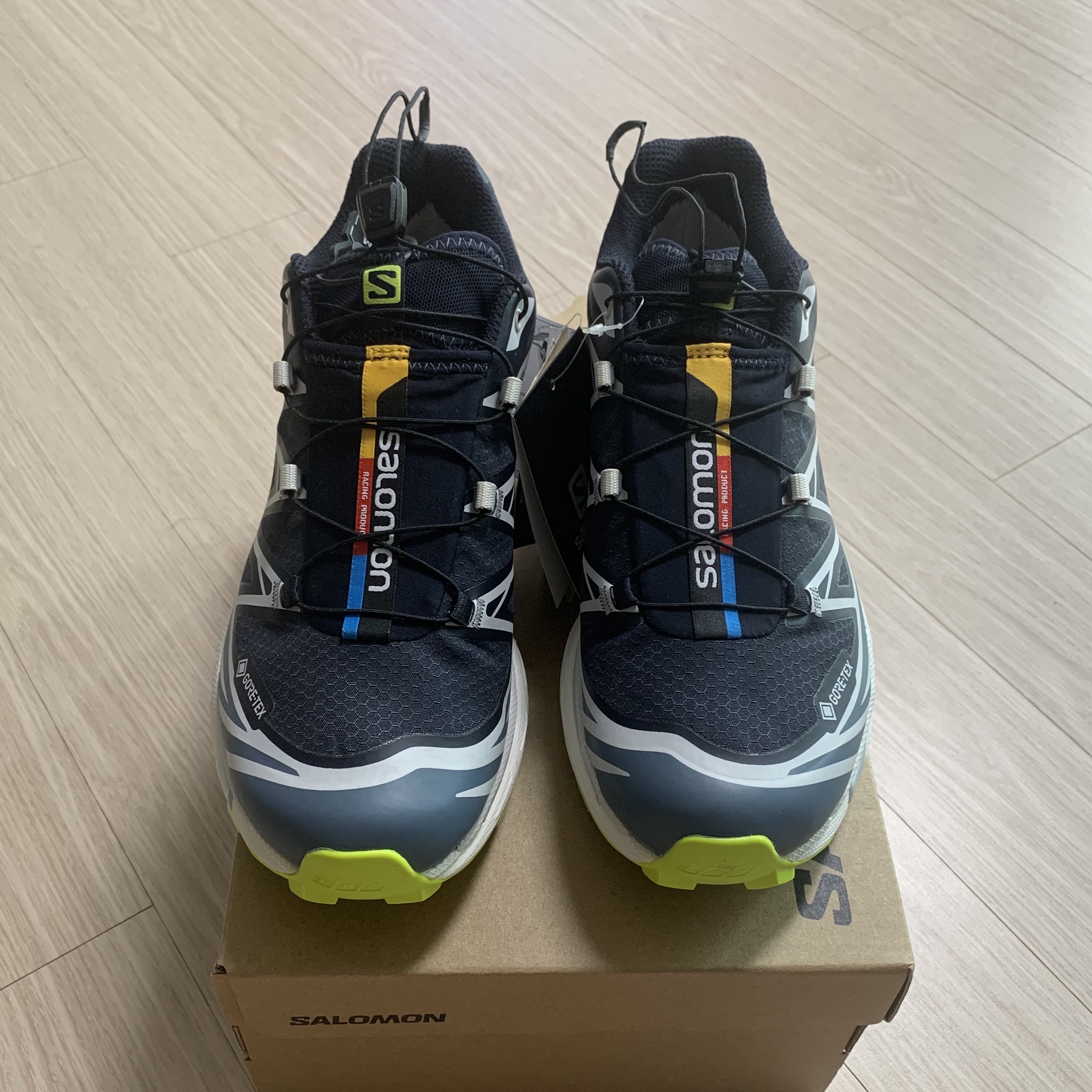 Salomon XT-6 Gore-Tex Night Sky 착용 스타일 - 2