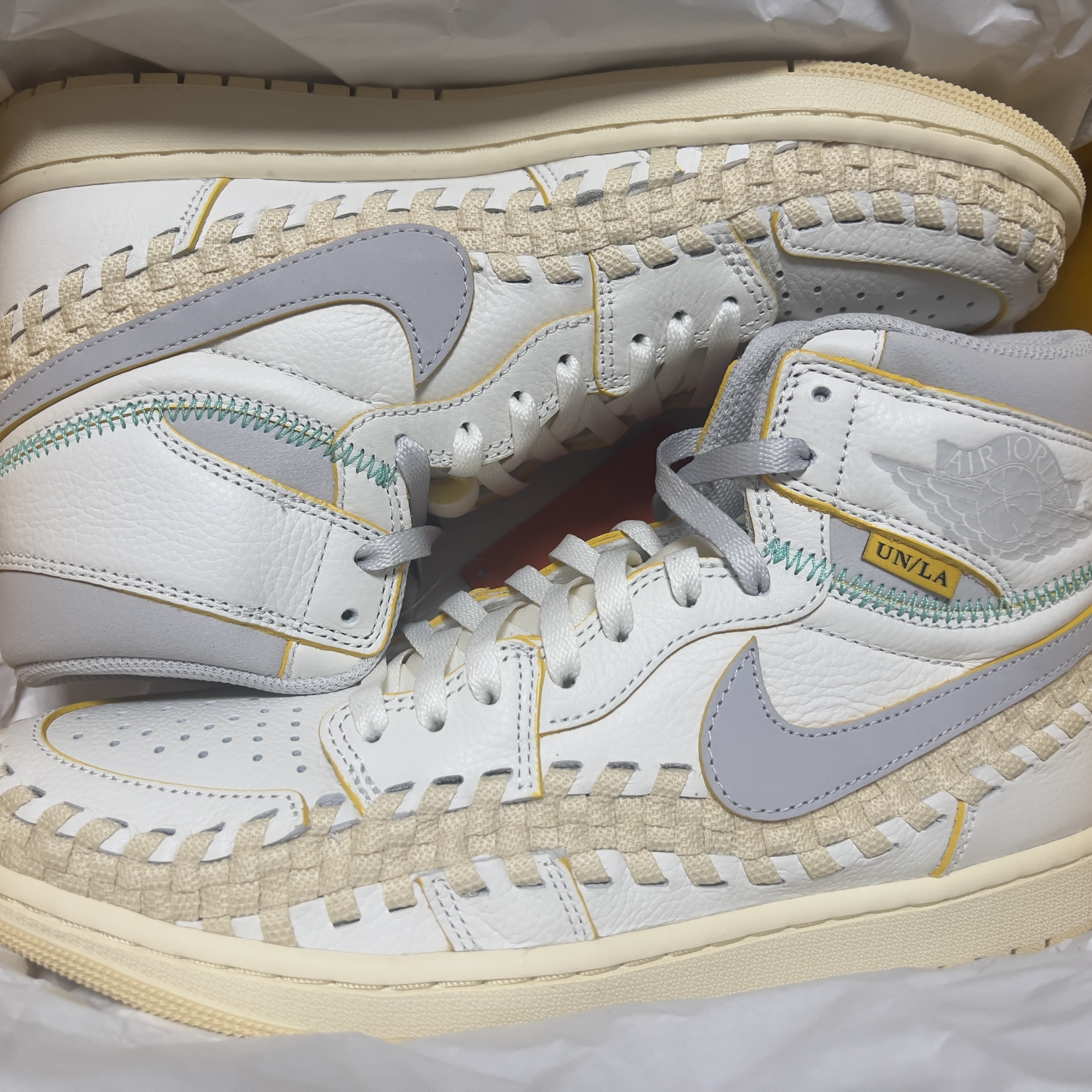 Jordan 1 x Bephies Beauty Supply x Union Retro High OG SP Summer '96 착용 스타일