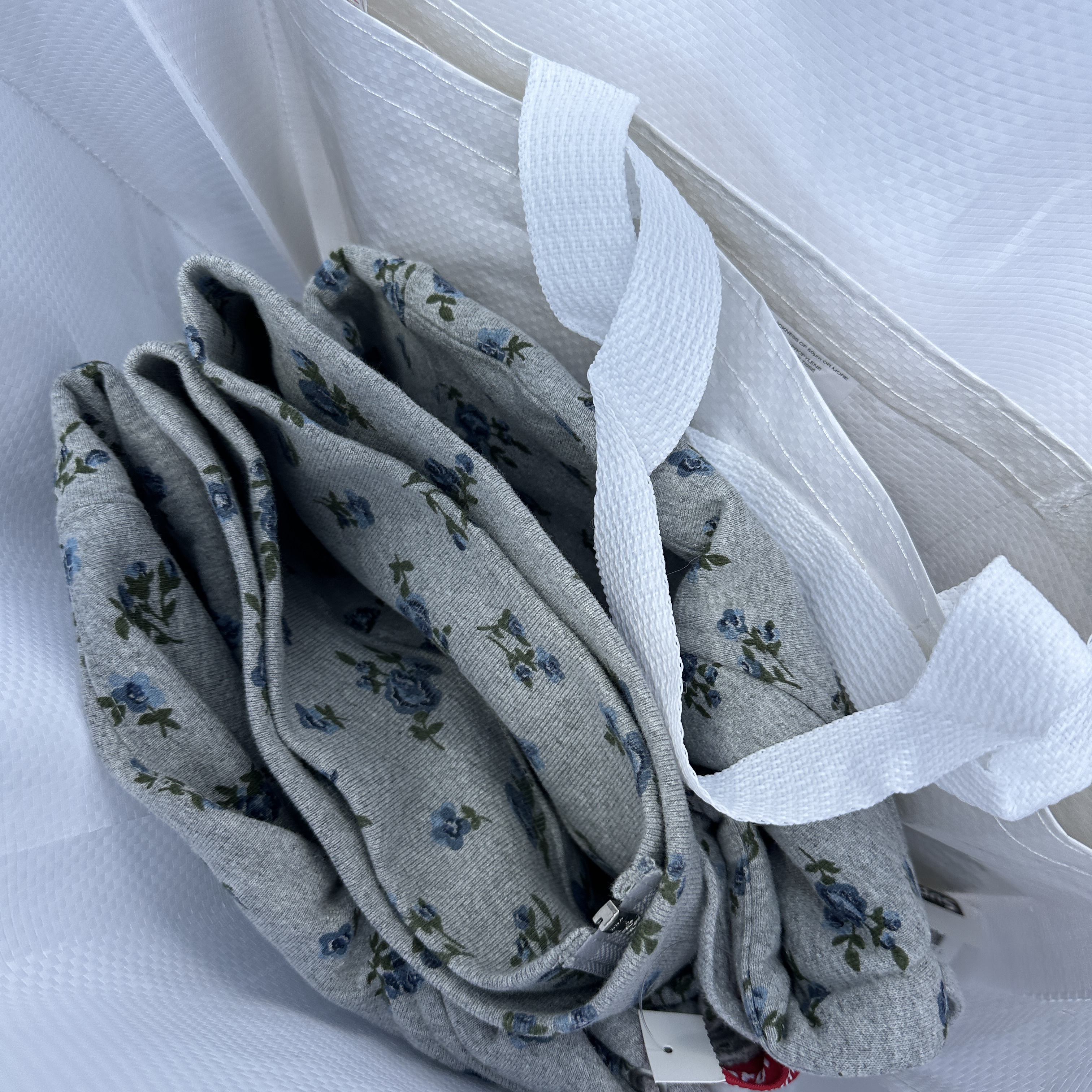Supreme Small Box Zip Up Hooded Sweatshirt Flowers - 23FW 착용 스타일 - 3