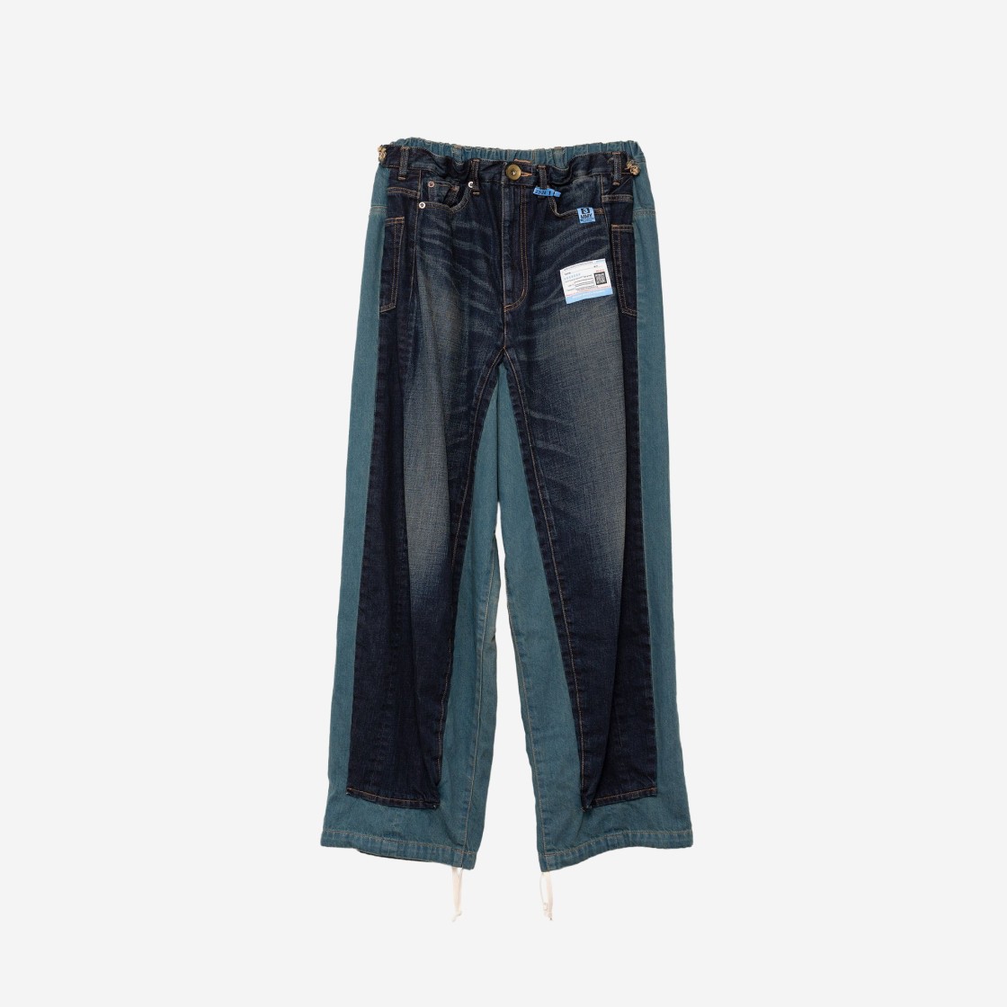 Maison Mihara Yasuhiro Embedded Denim Pants Indigo 상세 이미지 1