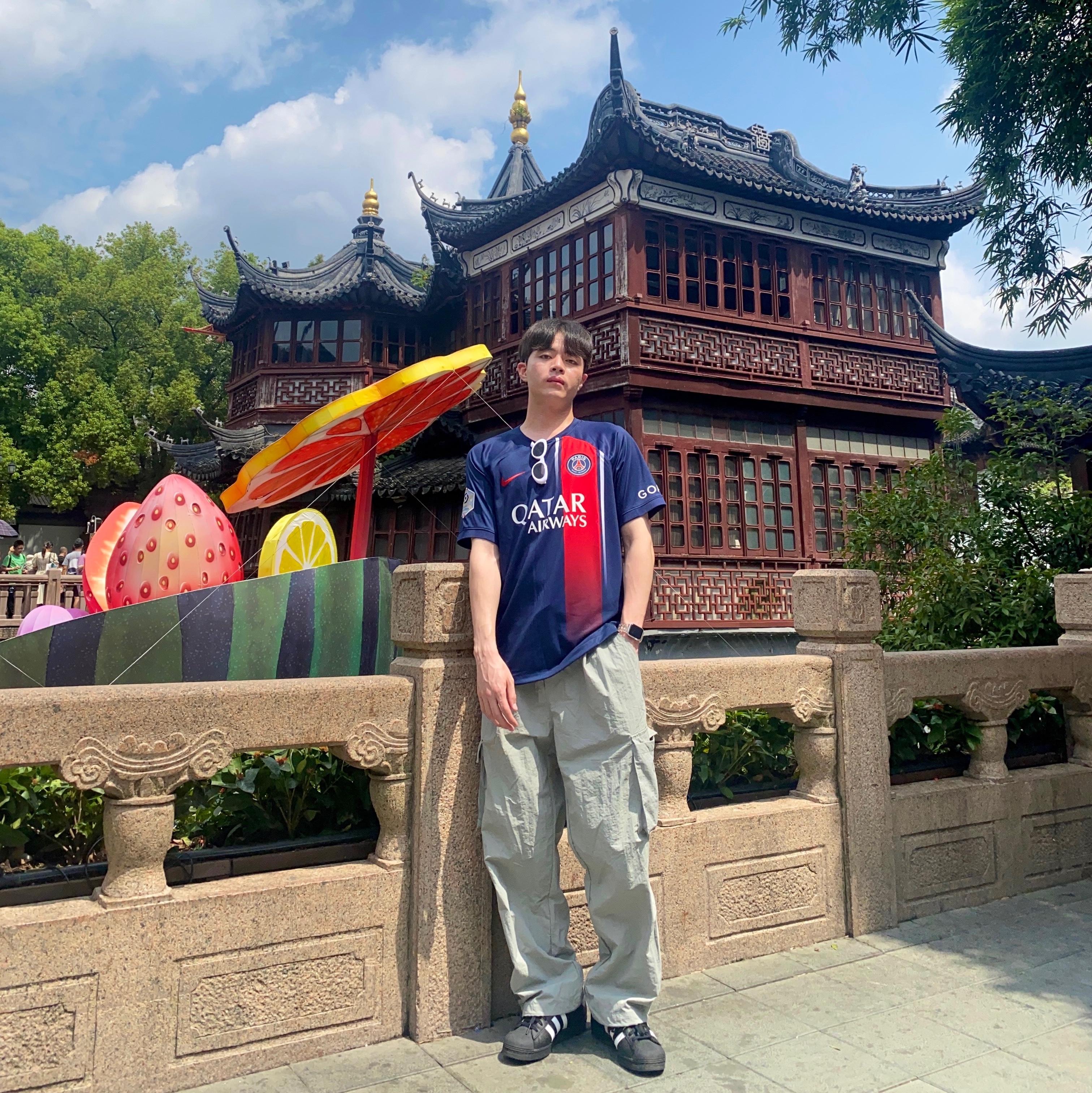 Nike Paris Saint-Germain 2023/24 Dri-Fit Stadium Home Jersey Midnight Navy (Non Marking Ver.) 착용 스타일 - 1