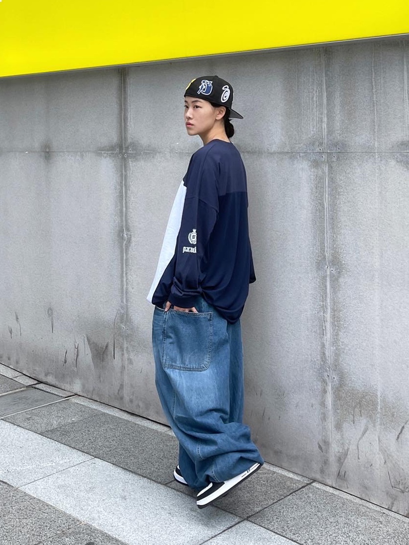 Stussy SS New Era Cap Black 착용 스타일