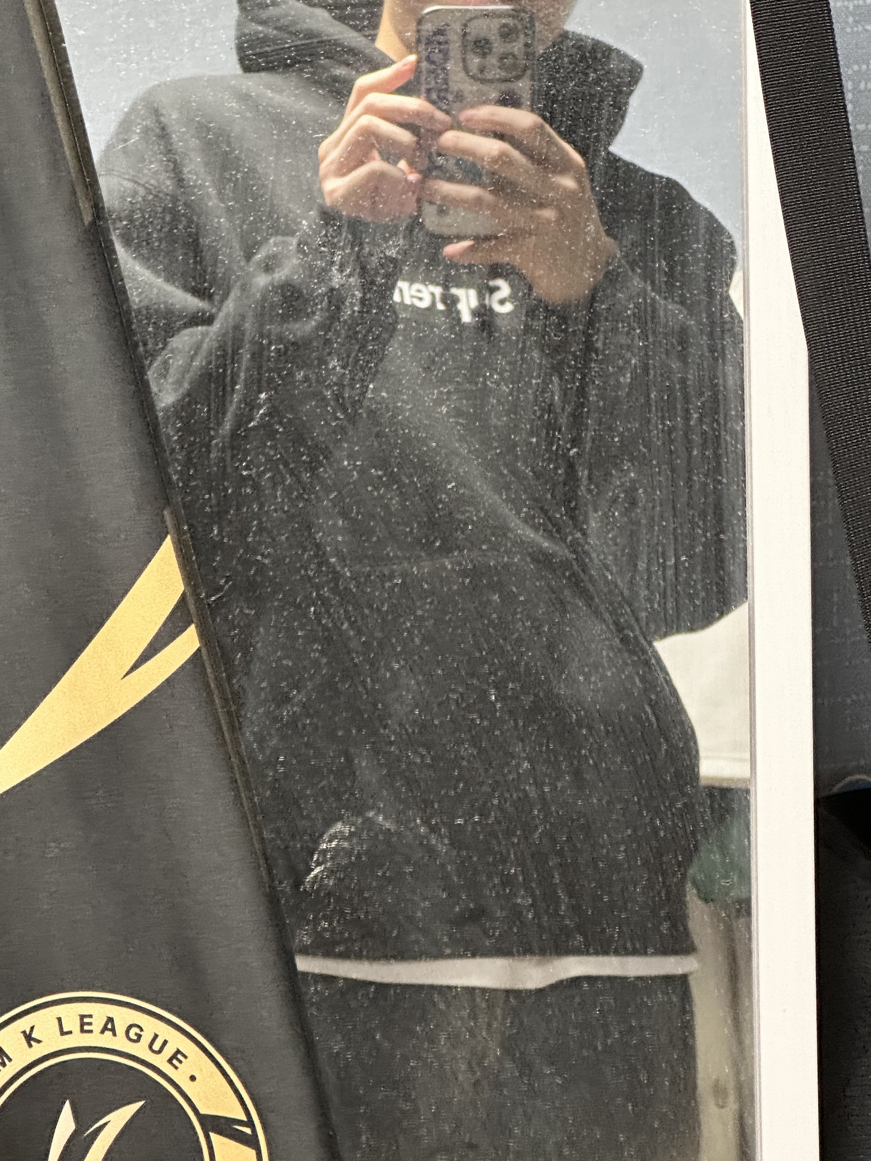 Supreme Seoul Box Logo Hooded Sweatshirt Black - 23FW 착용 스타일