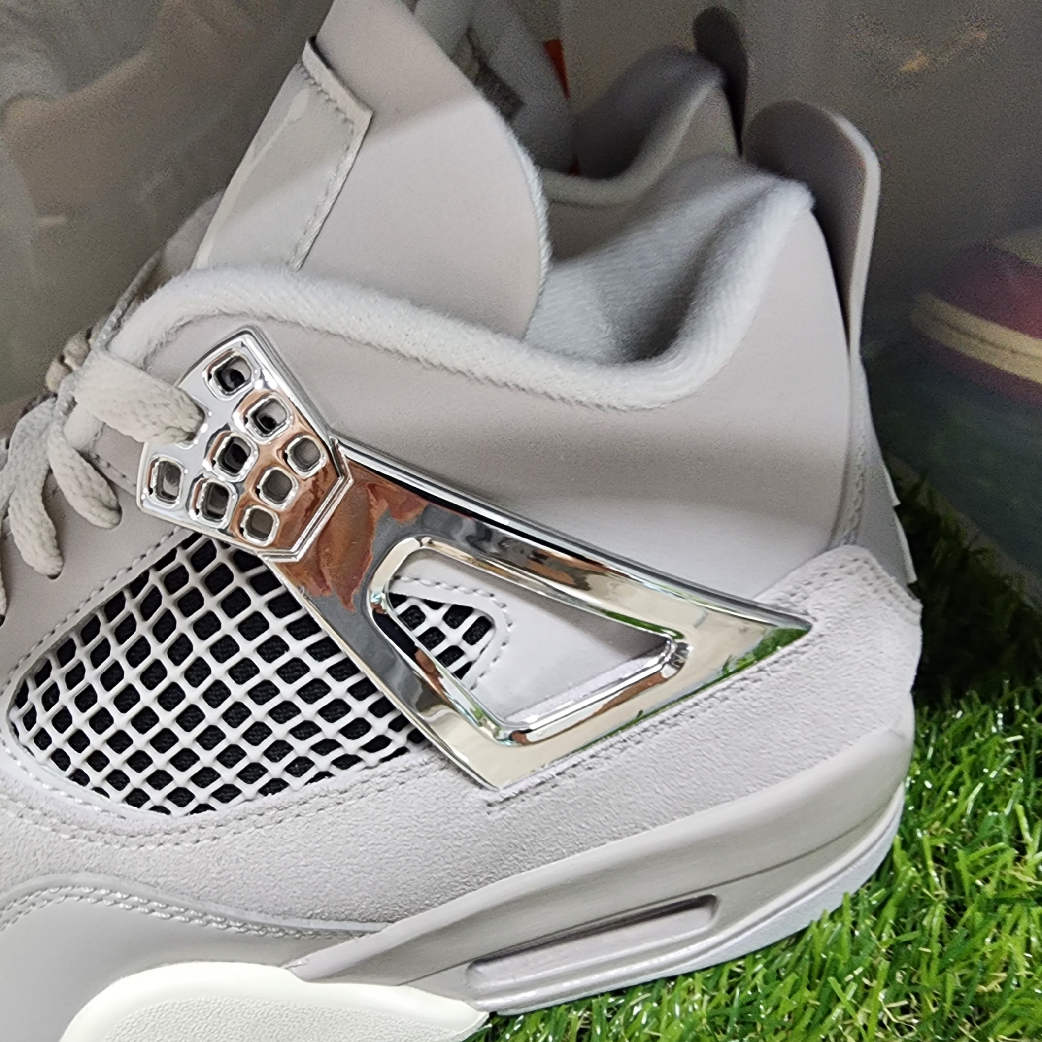 (W) Jordan 4 Retro Frozen Moments 착용 스타일 - 5