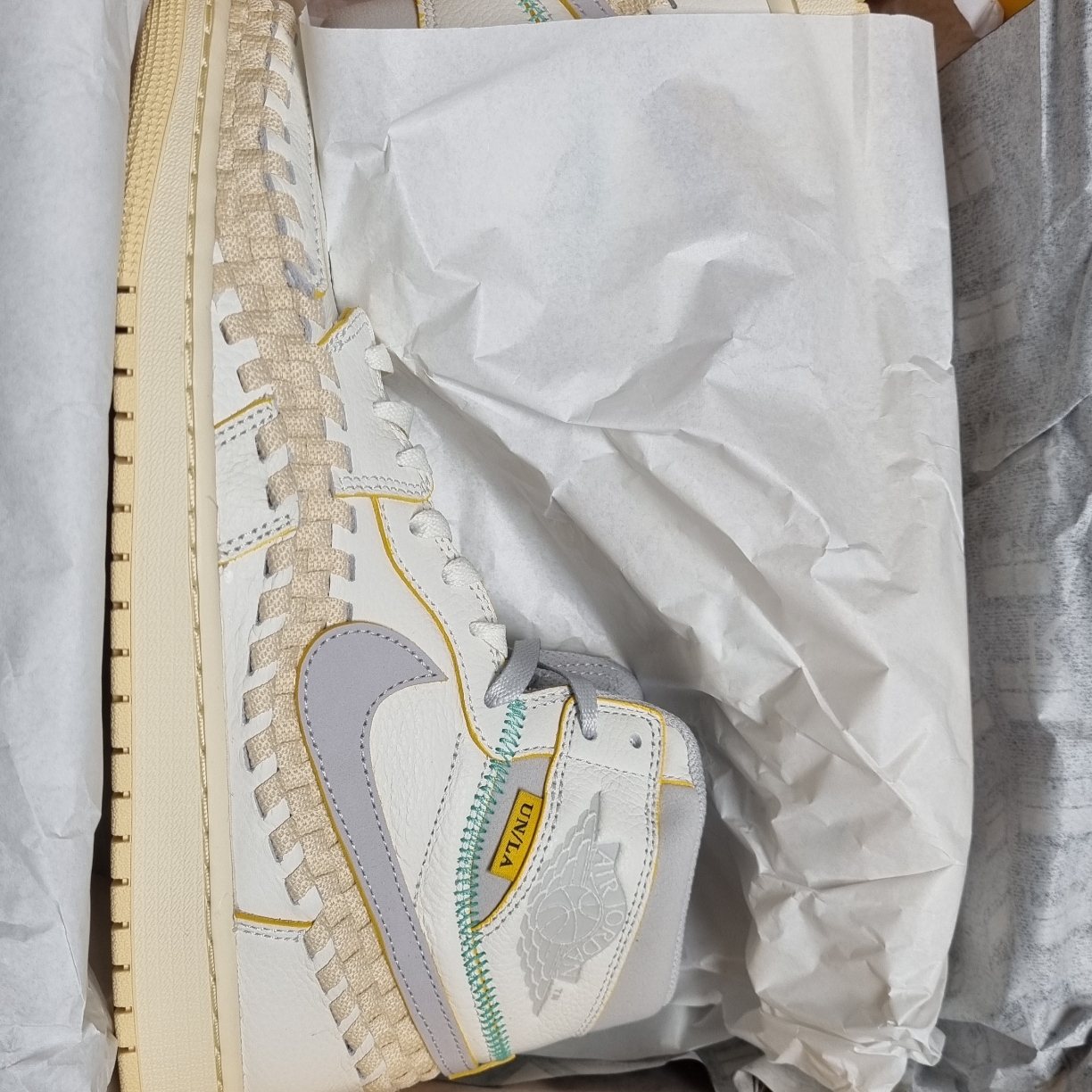 Jordan 1 x Bephies Beauty Supply x Union Retro High OG SP Summer '96 착용 스타일 - 3