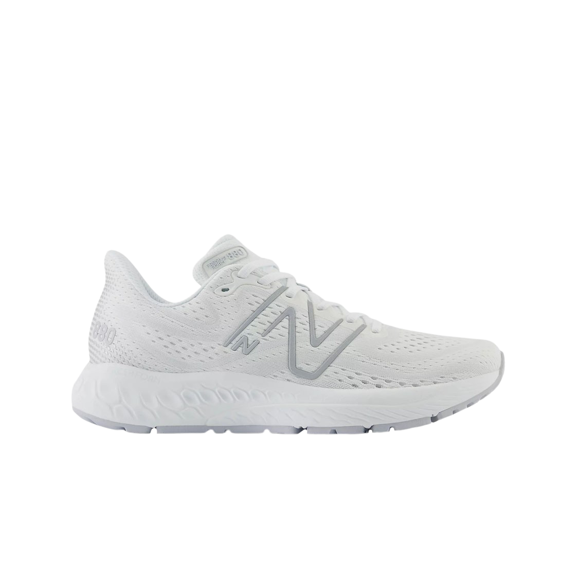 (W) 뉴발란스 프레쉬 폼 X 880v13 화이트 - D 와이드((W) New Balance Fresh Foam X 880v13 White - D Wide) - 1