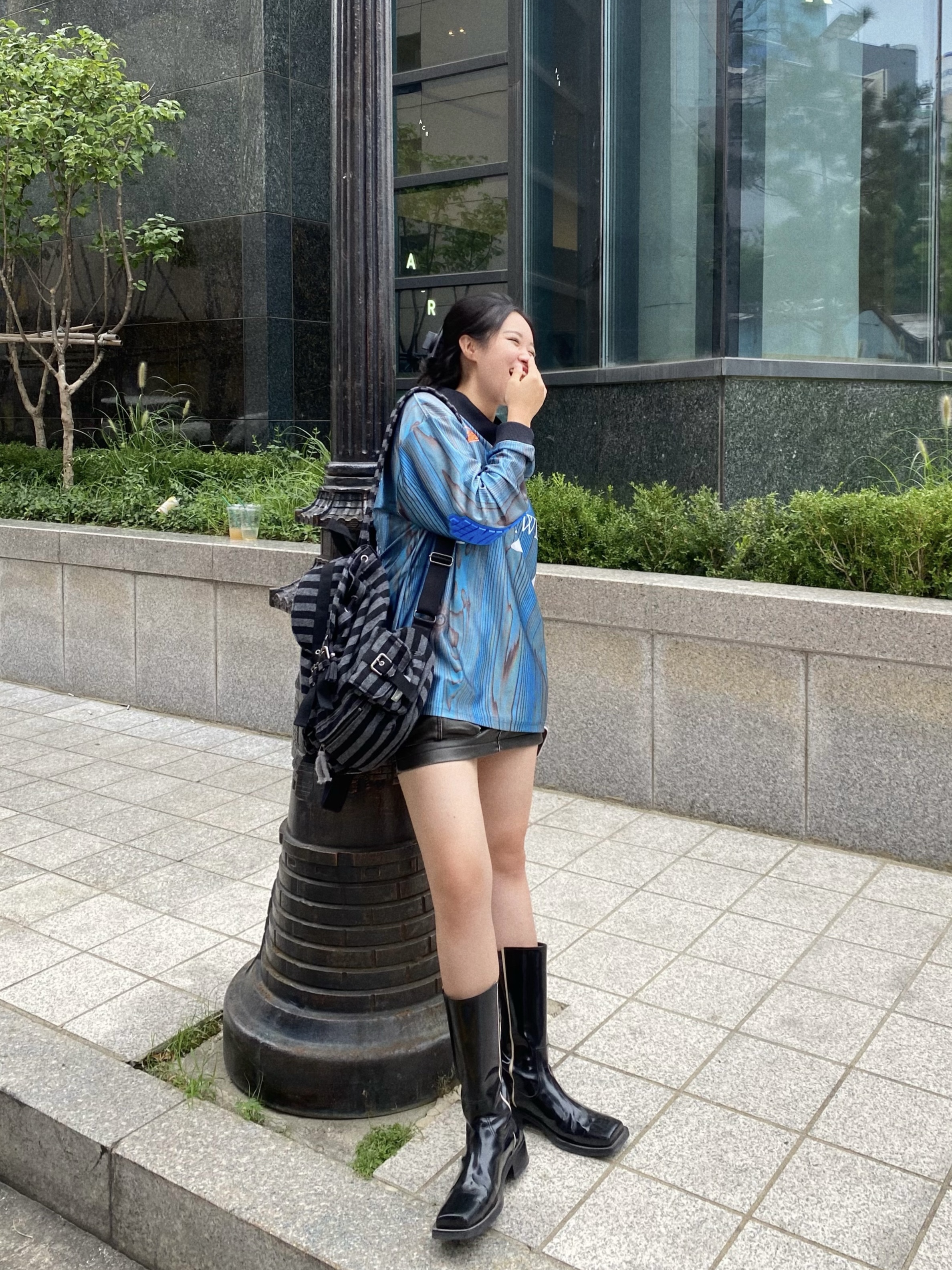 Nike x Off-White NRG Jersey Imperial Blue - Asia, Nike x Off-White NRG Jersey Imperial Blue - US/EU 착용 스타일 - 1