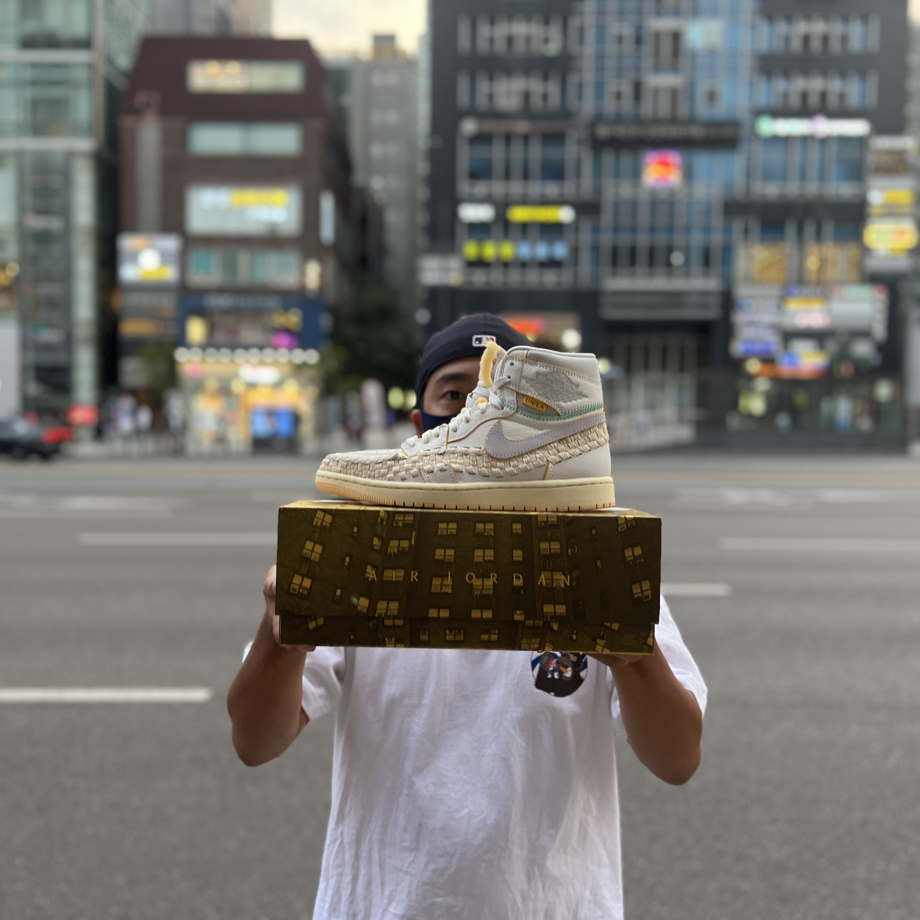 Jordan 1 x Bephies Beauty Supply x Union Retro High OG SP Summer '96 착용 스타일 - 1