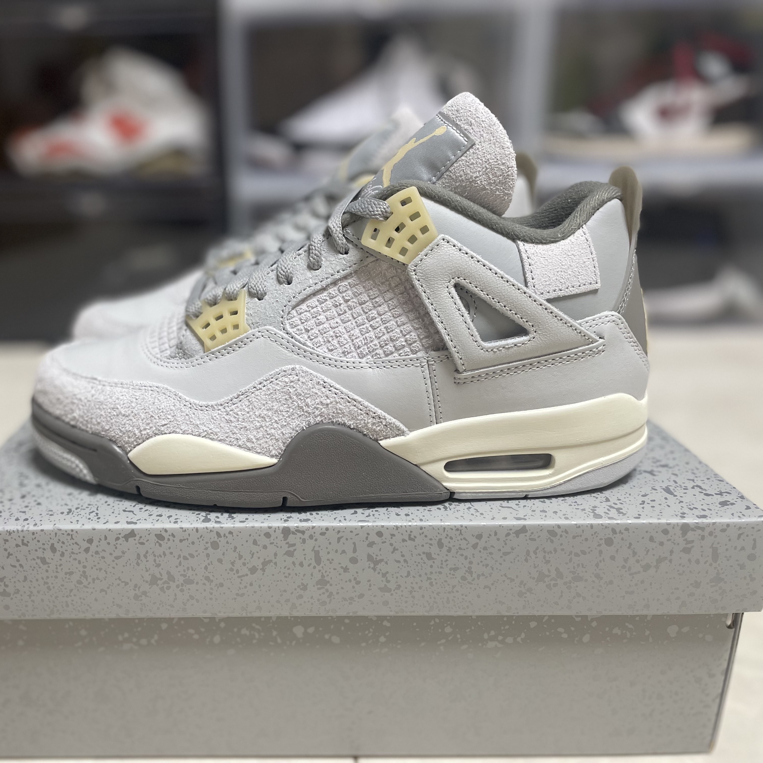 Jordan 4 Retro SE Craft 착용 스타일 - 1