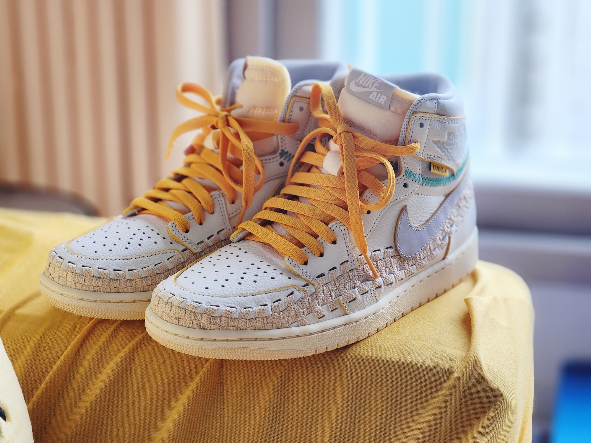 Jordan 1 x Bephies Beauty Supply x Union Retro High OG SP Summer '96 착용 스타일