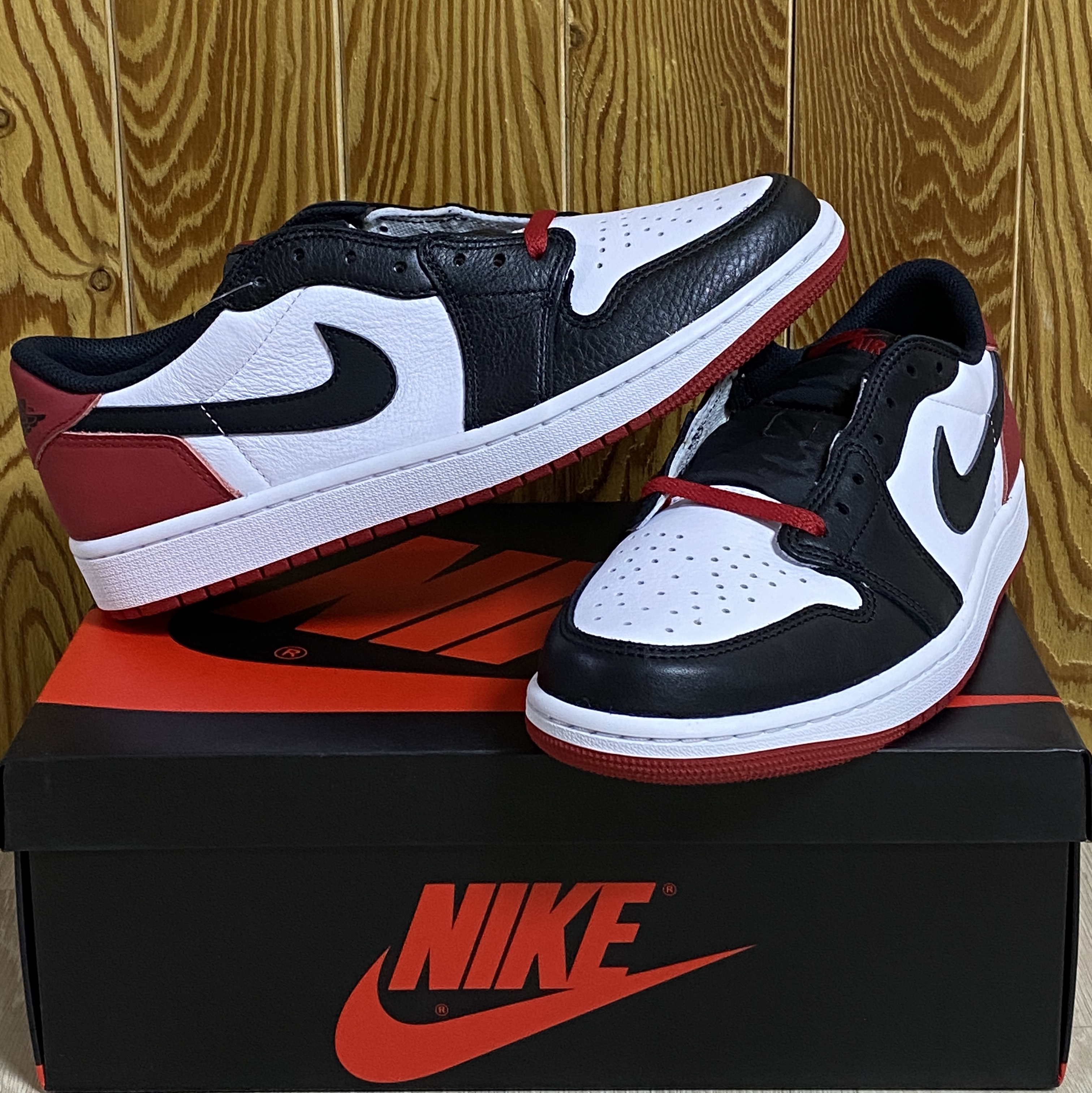 Jordan 1 Retro Low OG Black Toe 착용 스타일