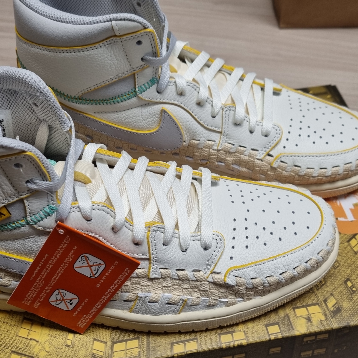 Jordan 1 x Bephies Beauty Supply x Union Retro High OG SP Summer '96 착용 스타일 - 4
