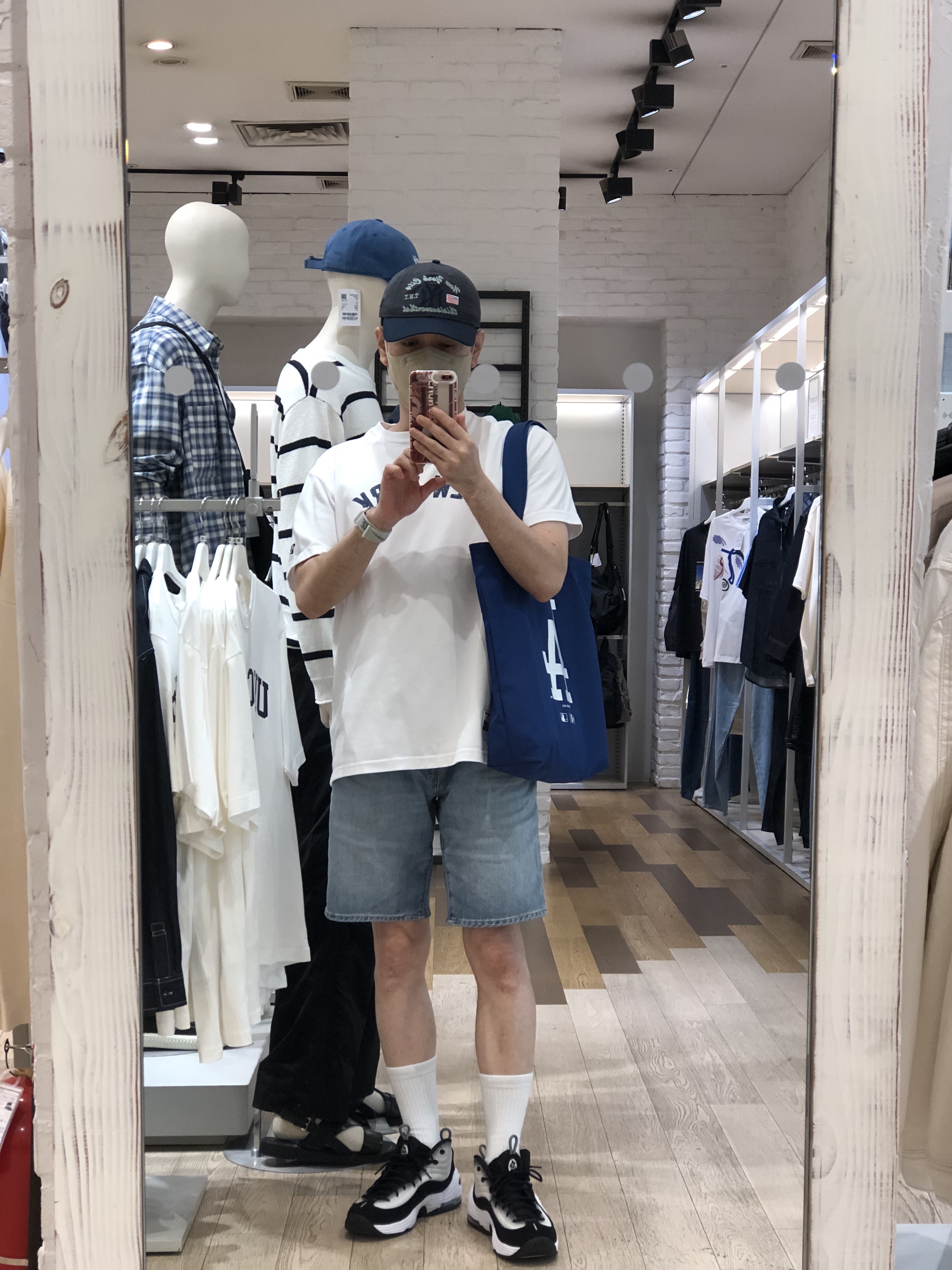 Thisisneverthat x New Era x MLB New York Yankees Unstructured 2-Tone Ball Cap Dark Graphite, Nike Air Penny II Panda 착용 스타일