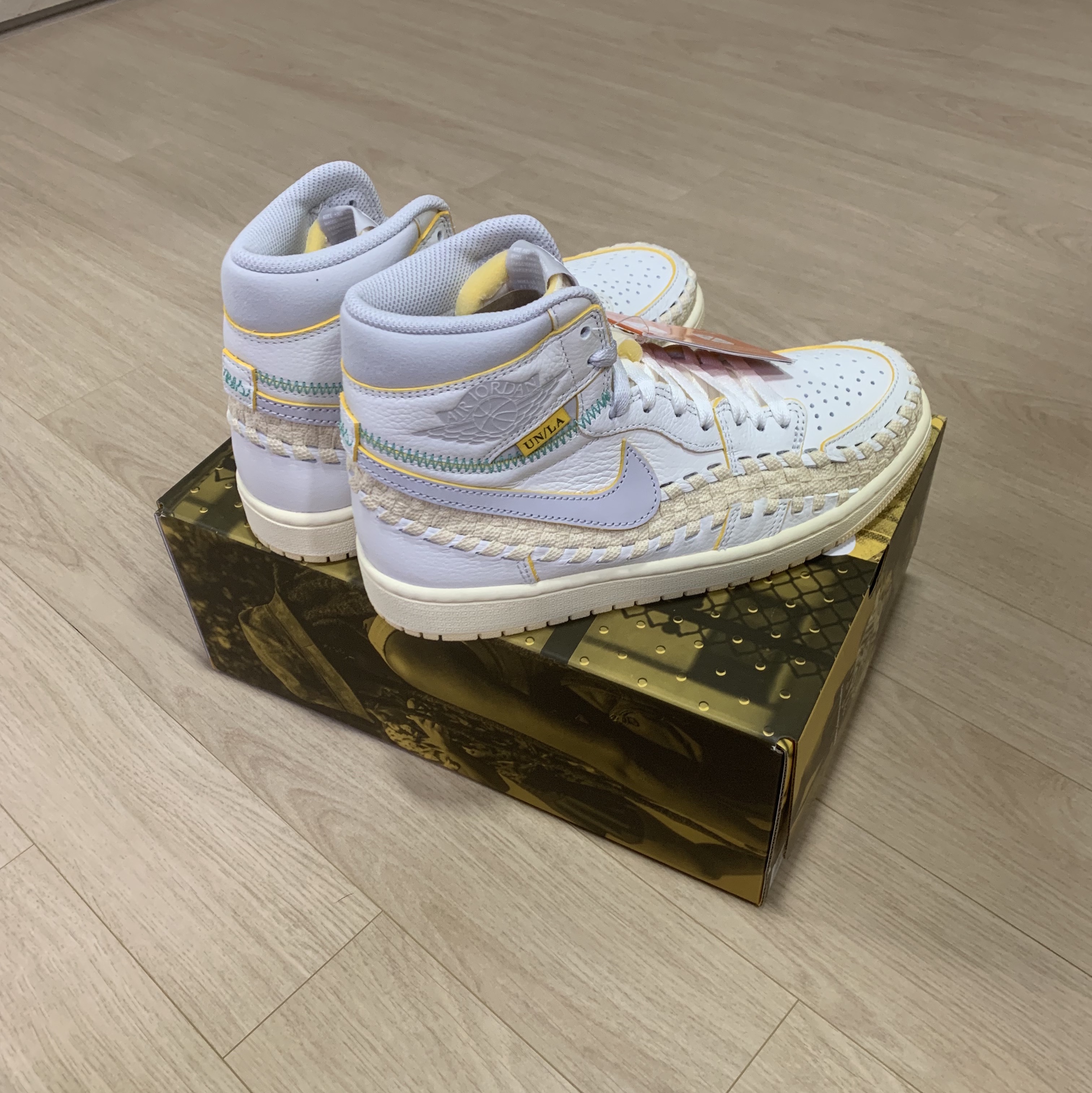 Jordan 1 x Bephies Beauty Supply x Union Retro High OG SP Summer '96 착용 스타일 - 4