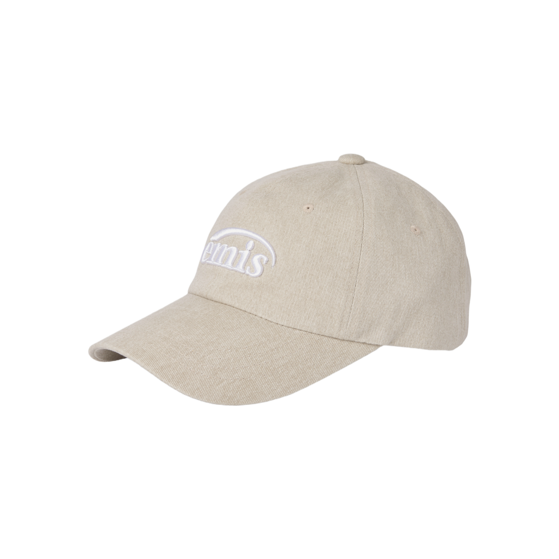 Emis New Logo Pigment Ball Cap Beige 상세 이미지 1