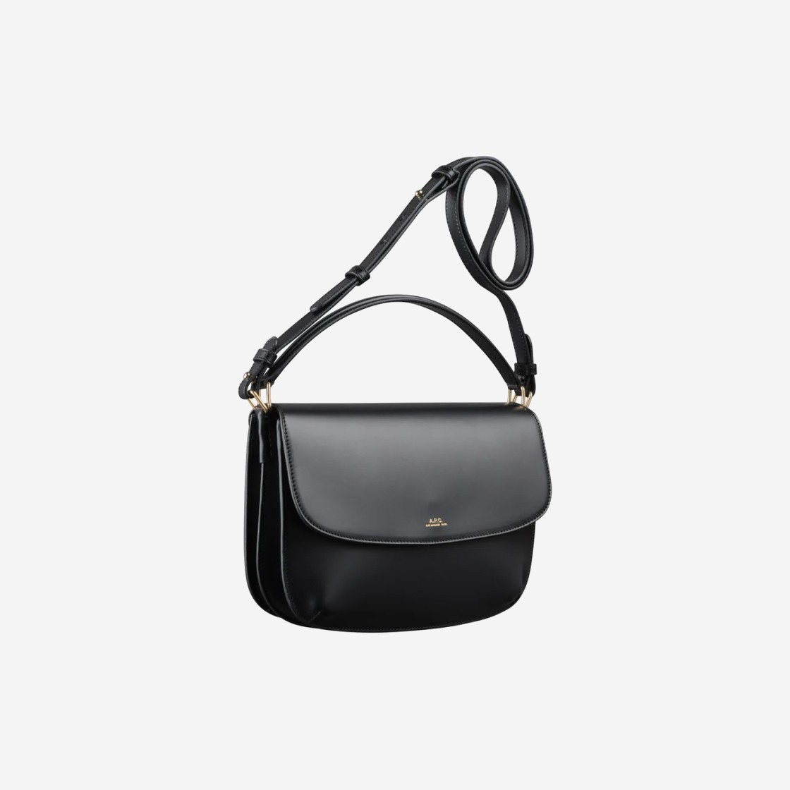 A.P.C. Sarah Shoulder A Strap Bag Black 상세 이미지 2