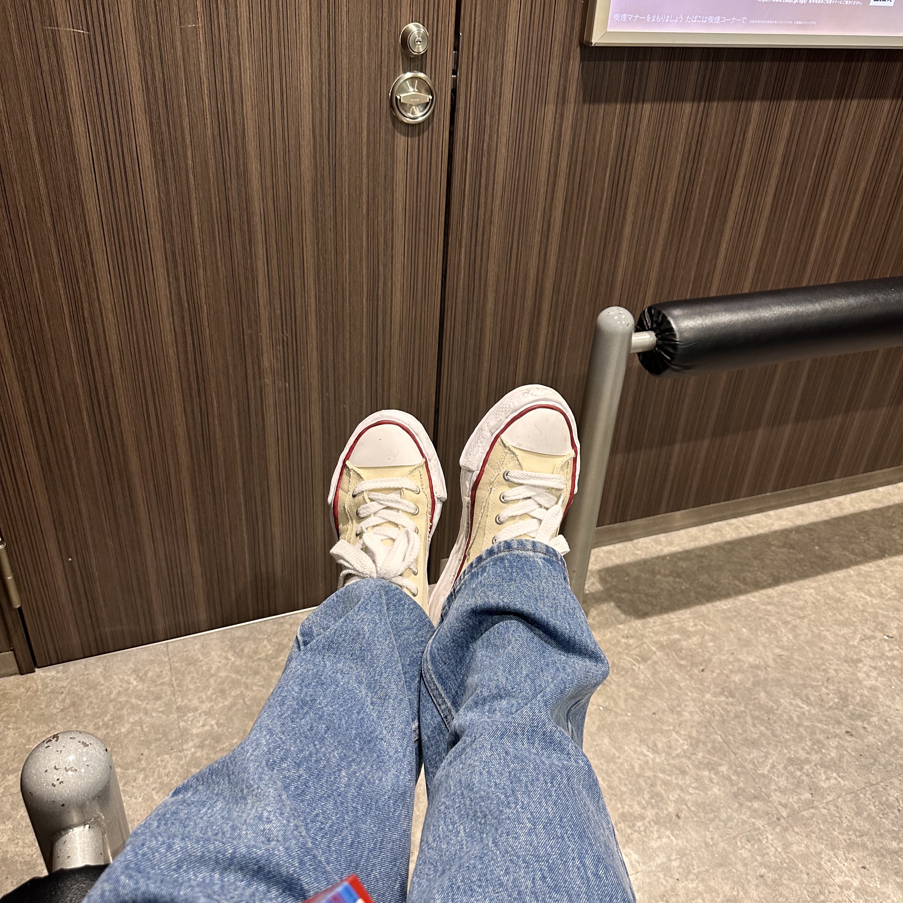 Maison Mihara Yasuhiro Peterson OG Sole Canvas Low-top Sneakers Natural 착용 스타일