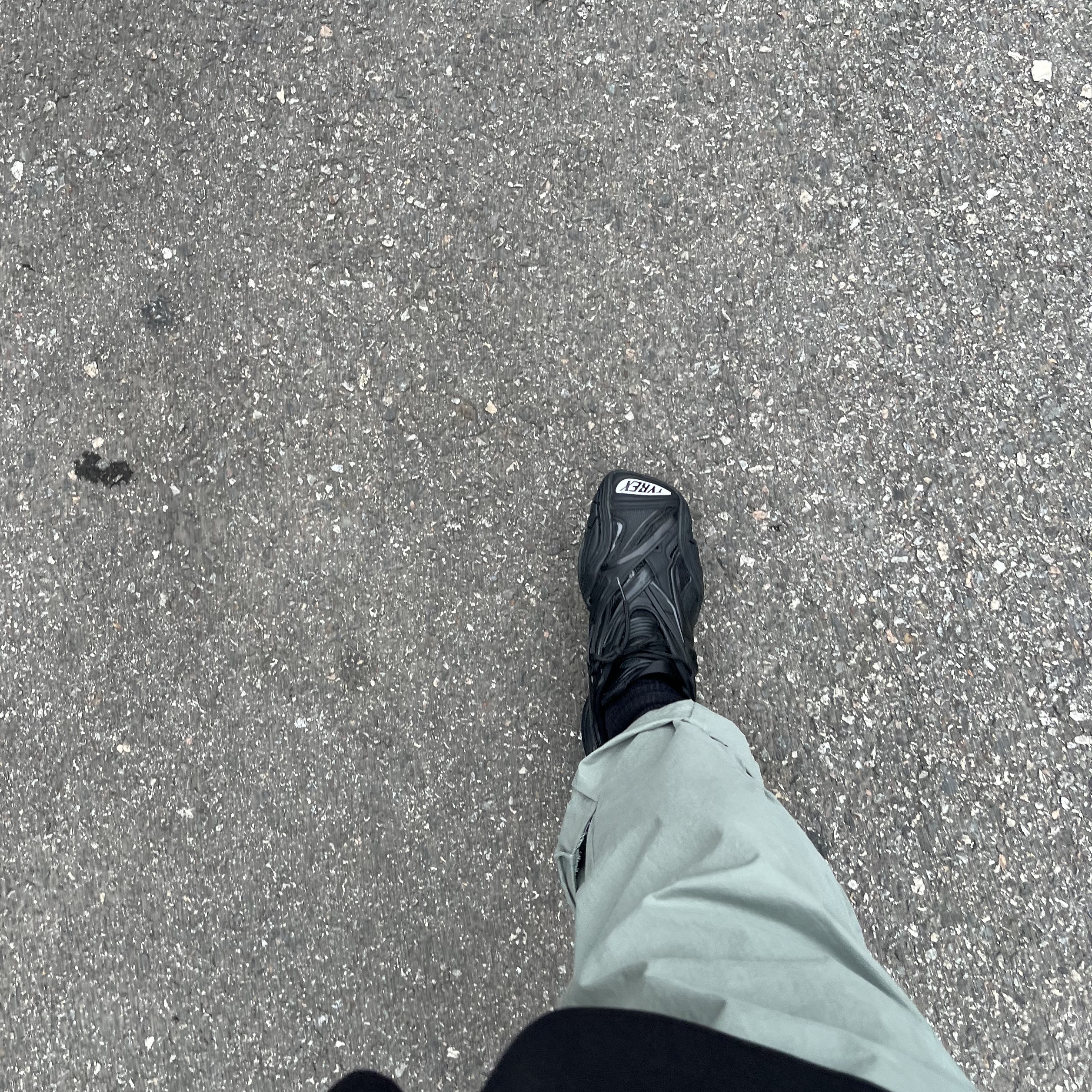 (W) Balenciaga Tyrex Sneakers Black 착용 스타일