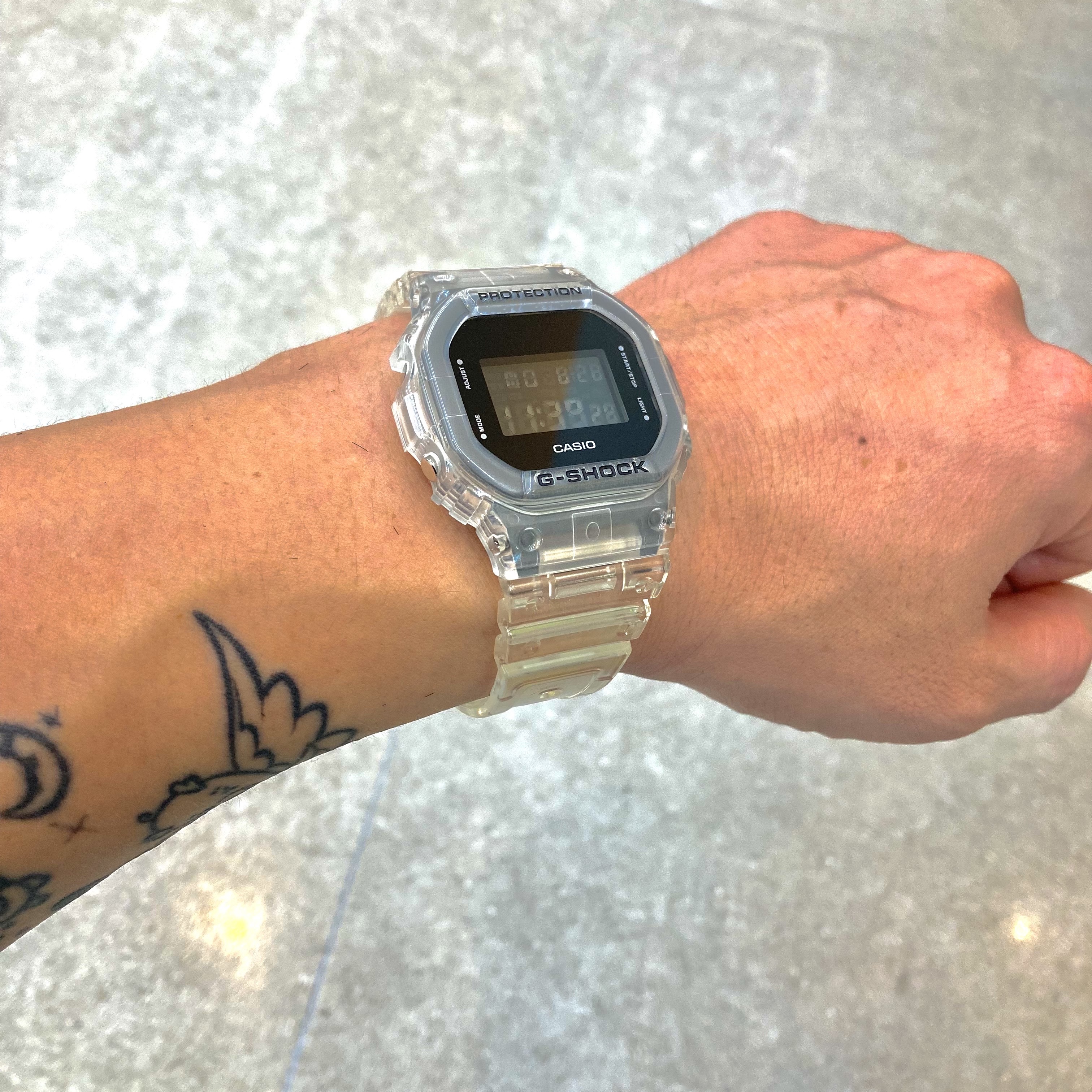 Casio G-Shock DW-5600SKE-7 착용 스타일 - 4