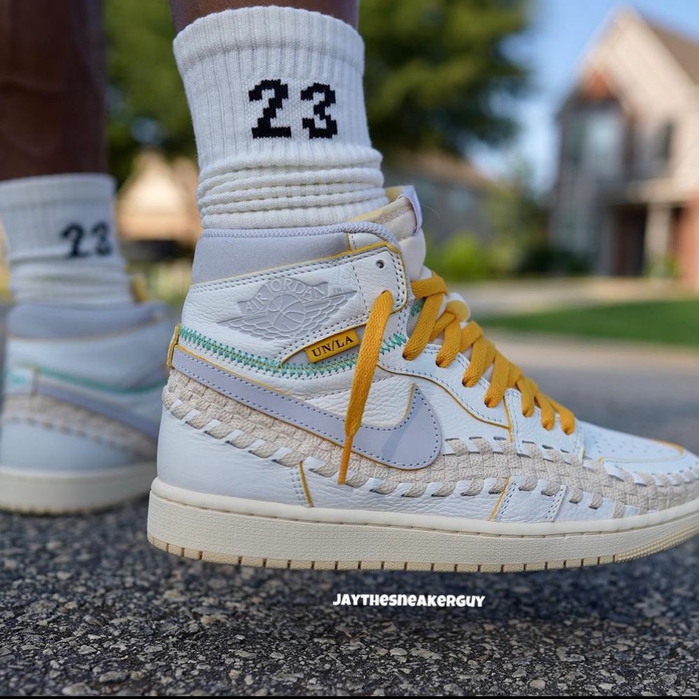 Jordan 1 x Bephies Beauty Supply x Union Retro High OG SP Summer '96 착용 스타일 - 3