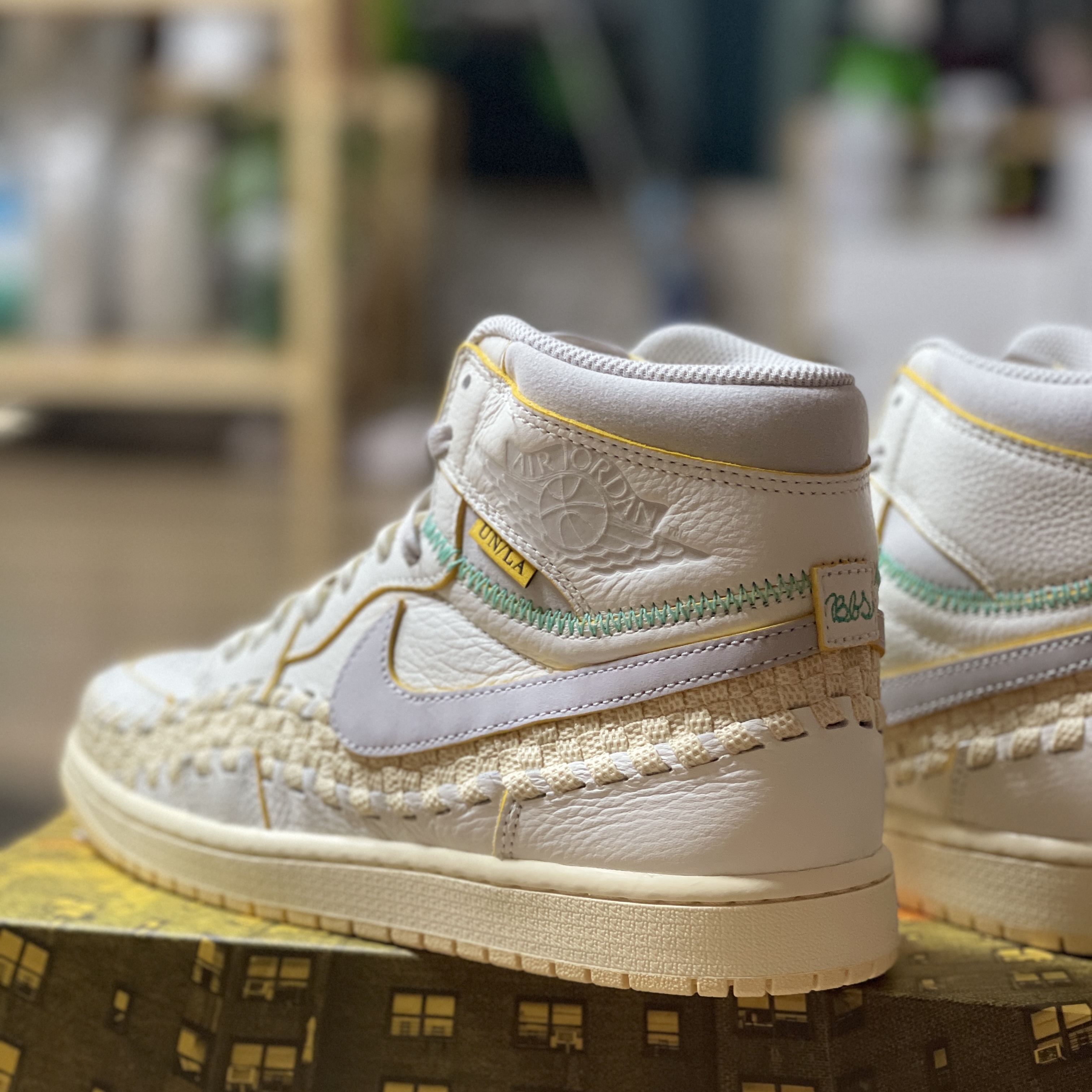 Jordan 1 x Bephies Beauty Supply x Union Retro High OG SP Summer '96 착용 스타일 - 2